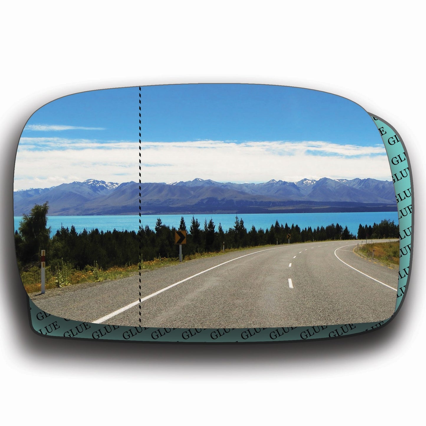 AGCP Spiegelglas für Toyota MR2 2000 - 2008