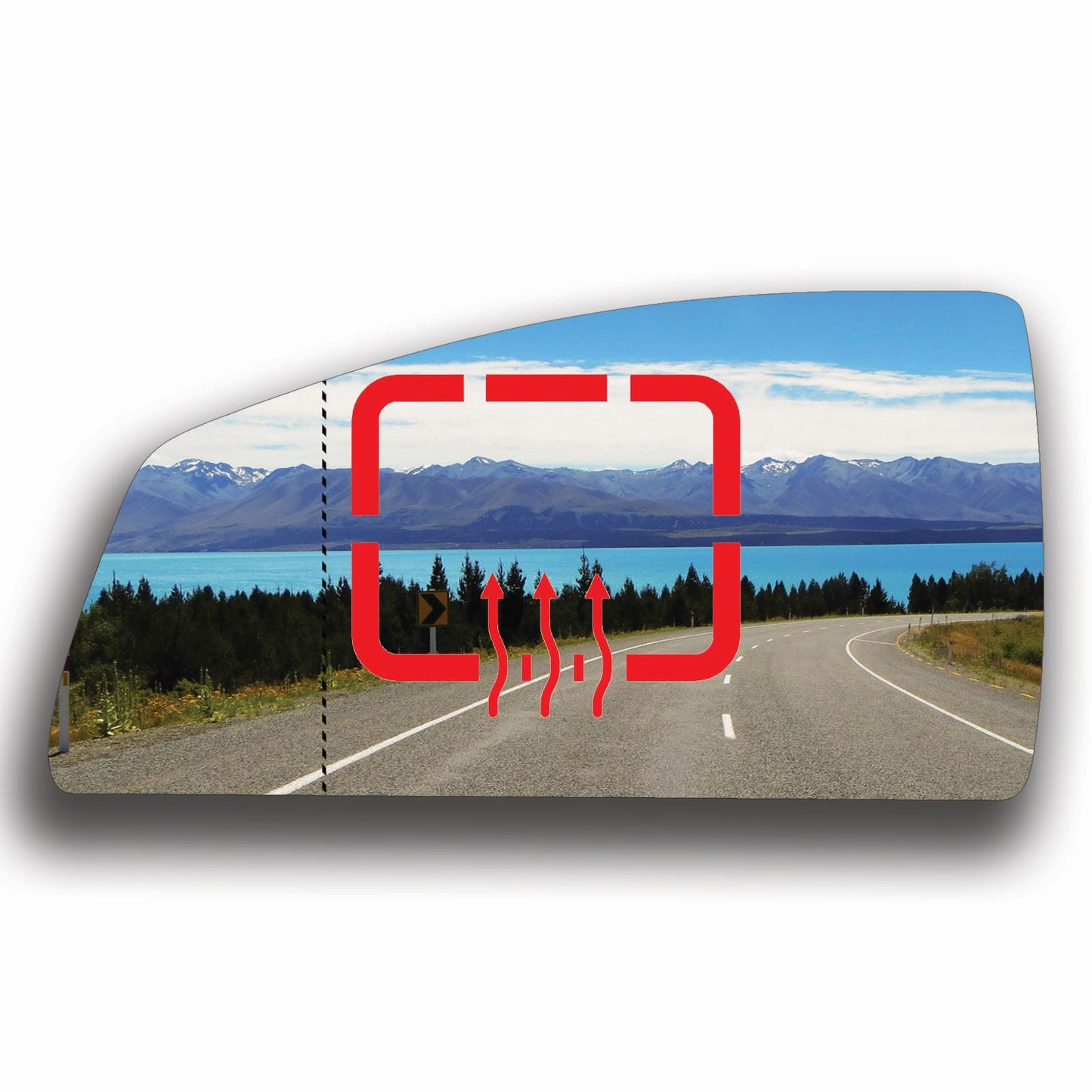 AGCP Spiegelglas Beheizt für Proton Savvy 2005 - 2012