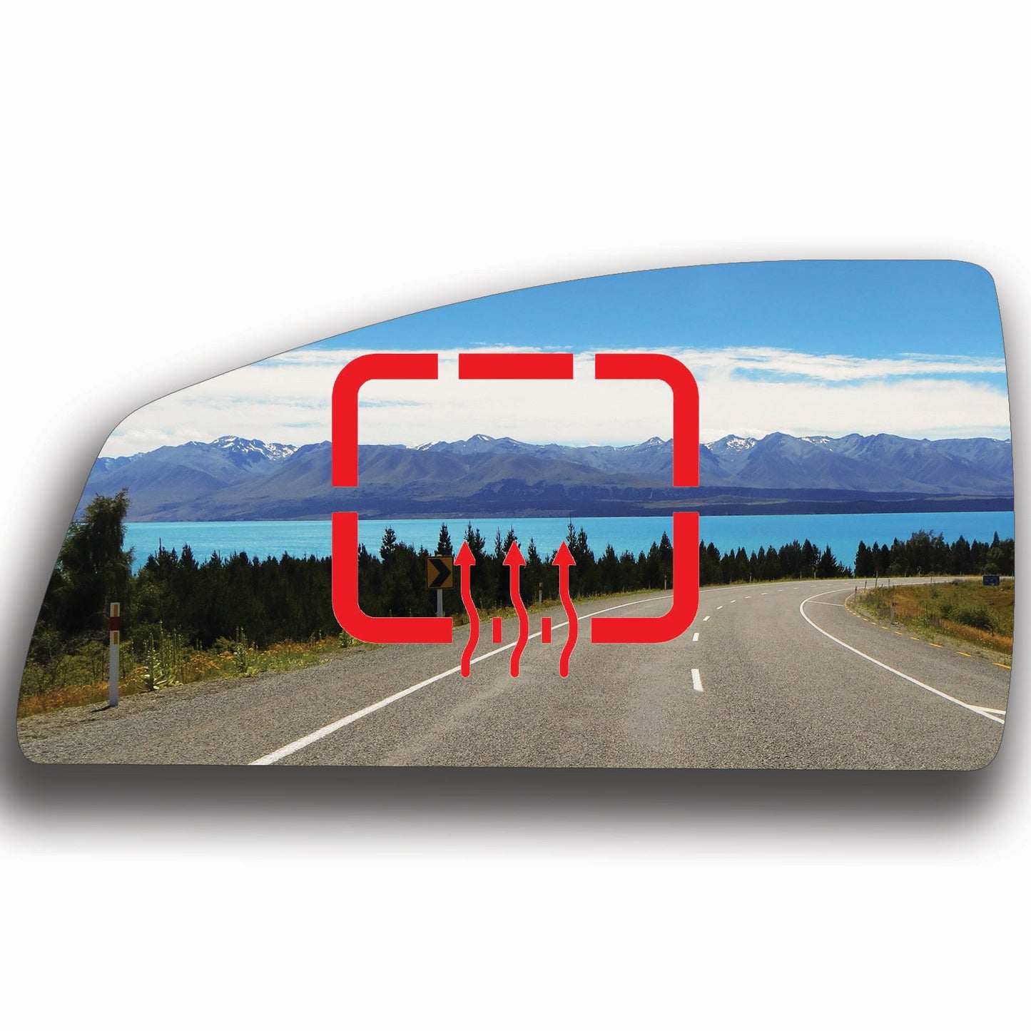 AGCP Spiegelglas Beheizt für Proton Savvy 2005 - 2012