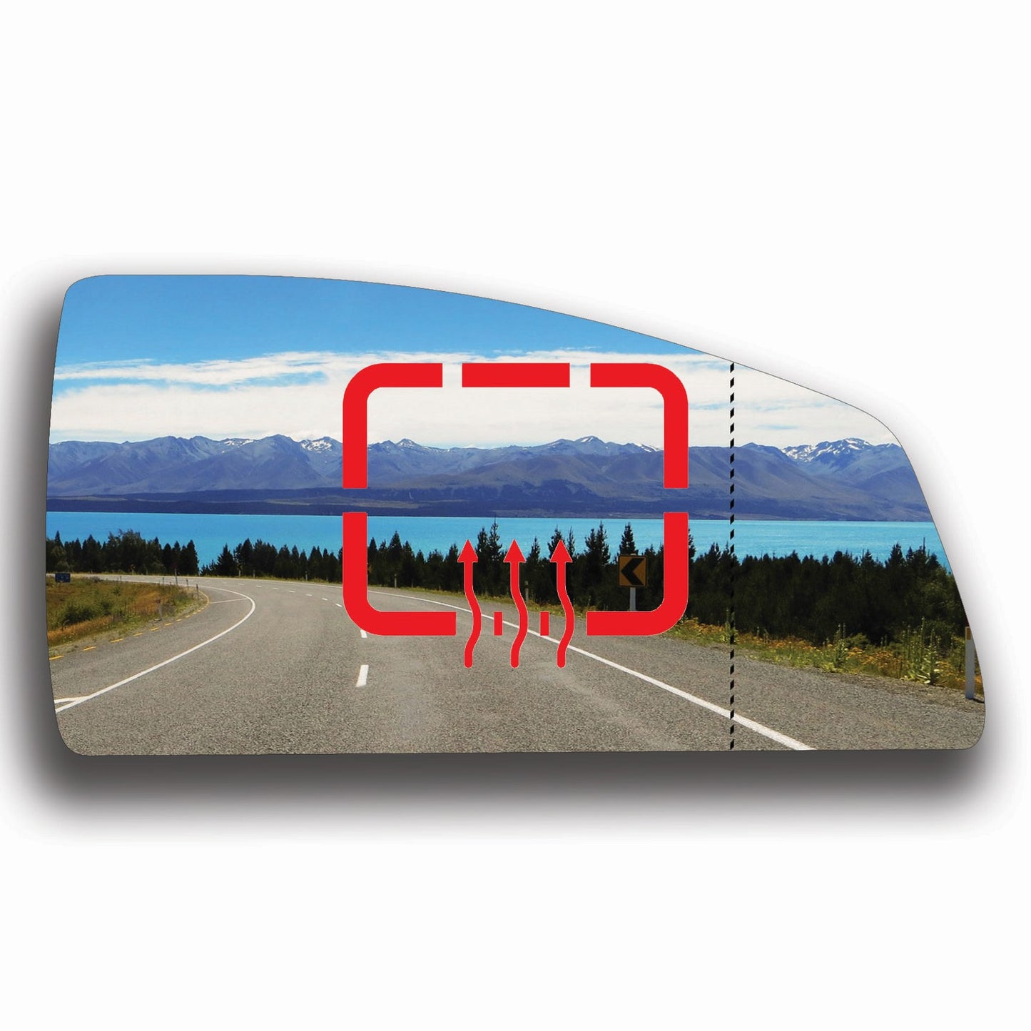 AGCP Spiegelglas Beheizt für Proton Savvy 2005 - 2012