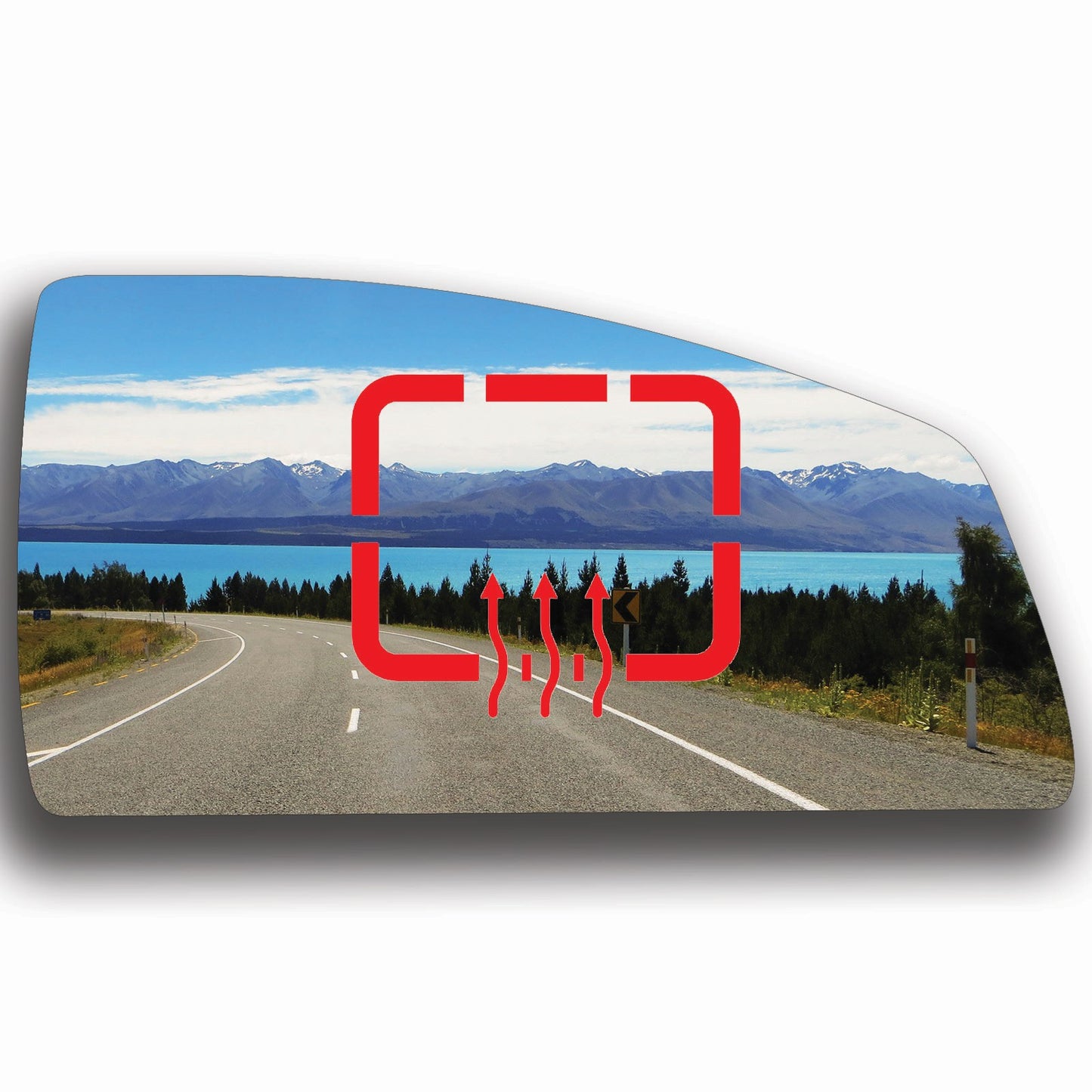 AGCP Spiegelglas Beheizt für Proton Savvy 2005 - 2012