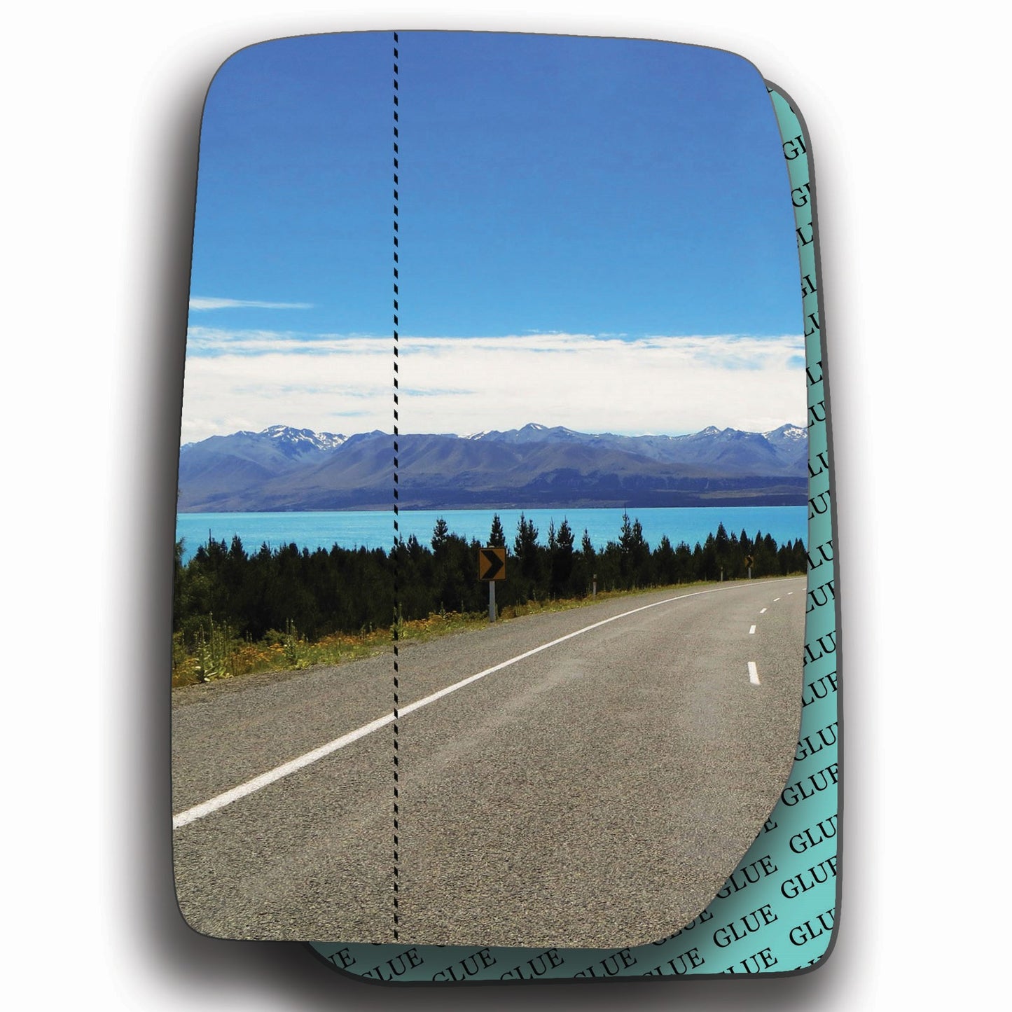 AGCP Spiegelglas für Ford Transit 2000 - 2013