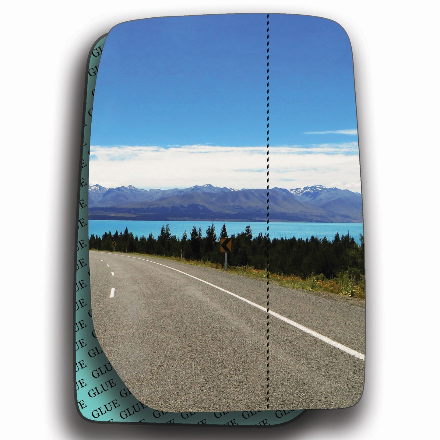AGCP Spiegelglas für Ford Transit 2000 - 2013