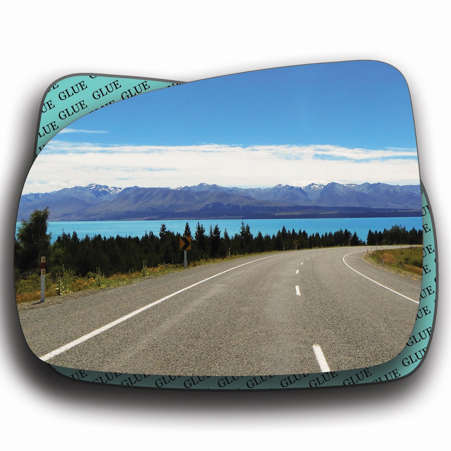 AGCP Spiegelglas für Nissan Note 2006 - 2013