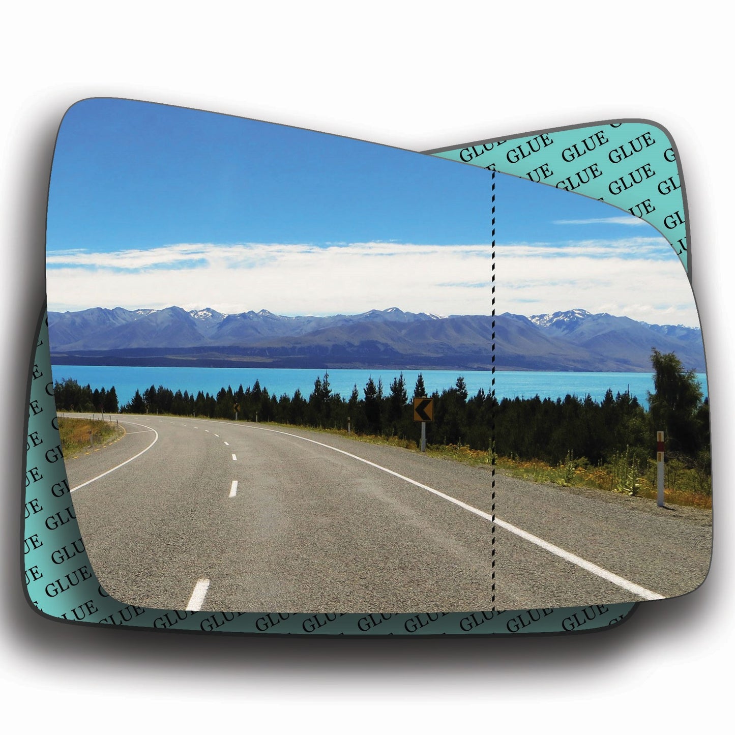 AGCP Spiegelglas für Vauxhall Zafira B 2009 - 2014