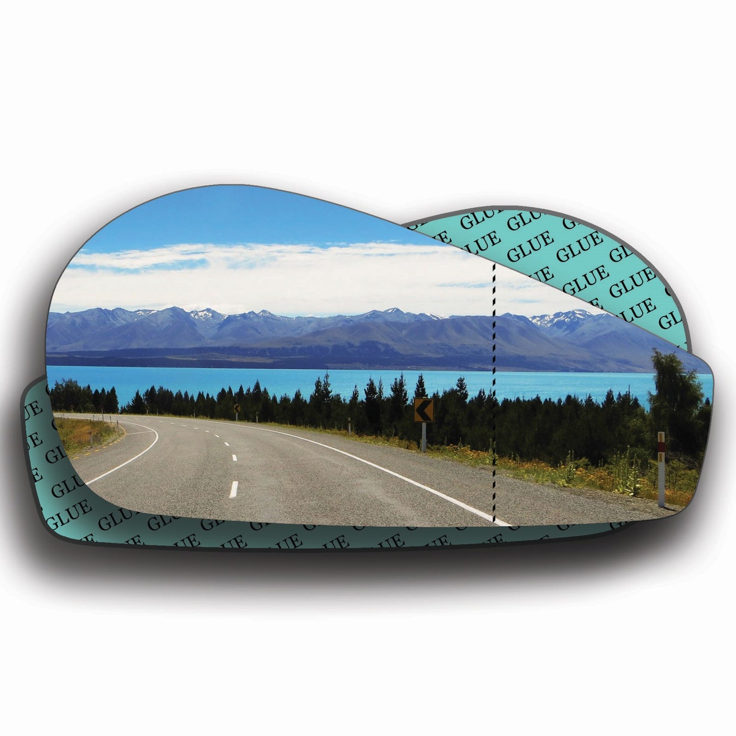 AGCP Spiegelglas für Ferrari F430 2004 - 2009