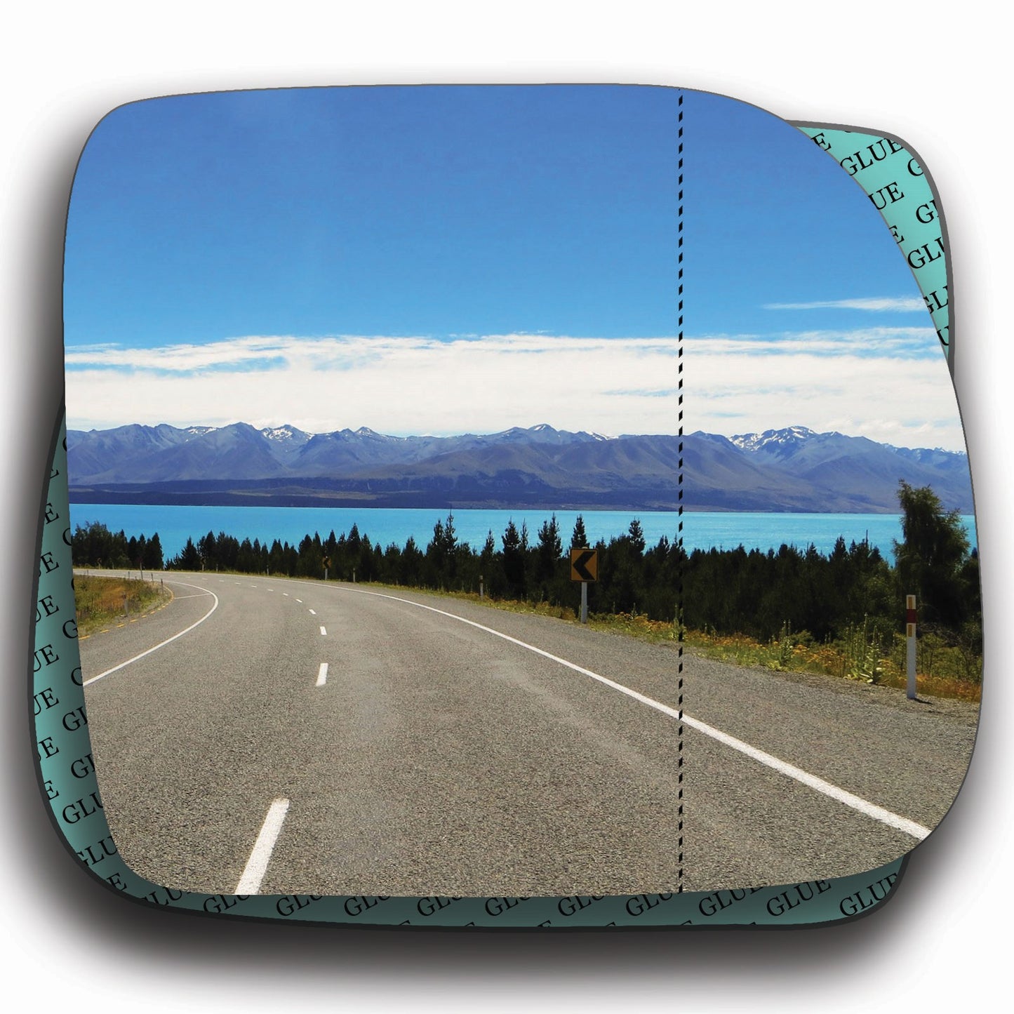 AGCP Spiegelglas für Renault Kangoo 1997 - 2003