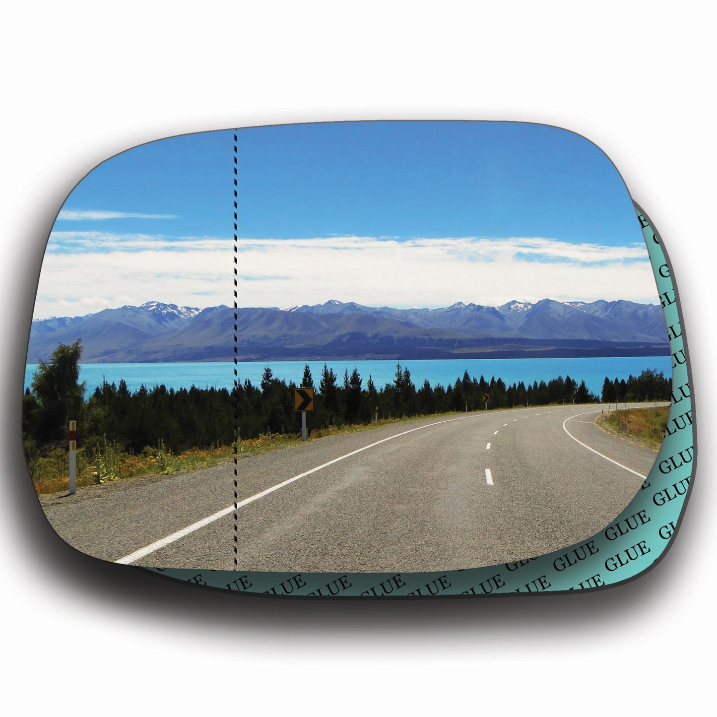 AGCP Spiegelglas für Toyota RAV4 2003 - 2005