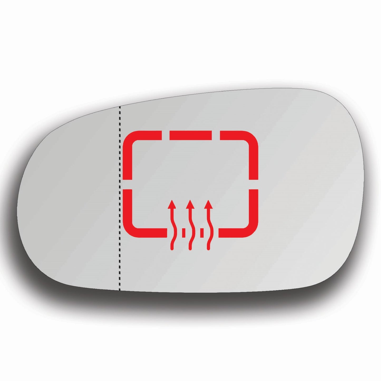 AGCP Spiegelglas Beheizt für Honda Integra 1994 - 2001