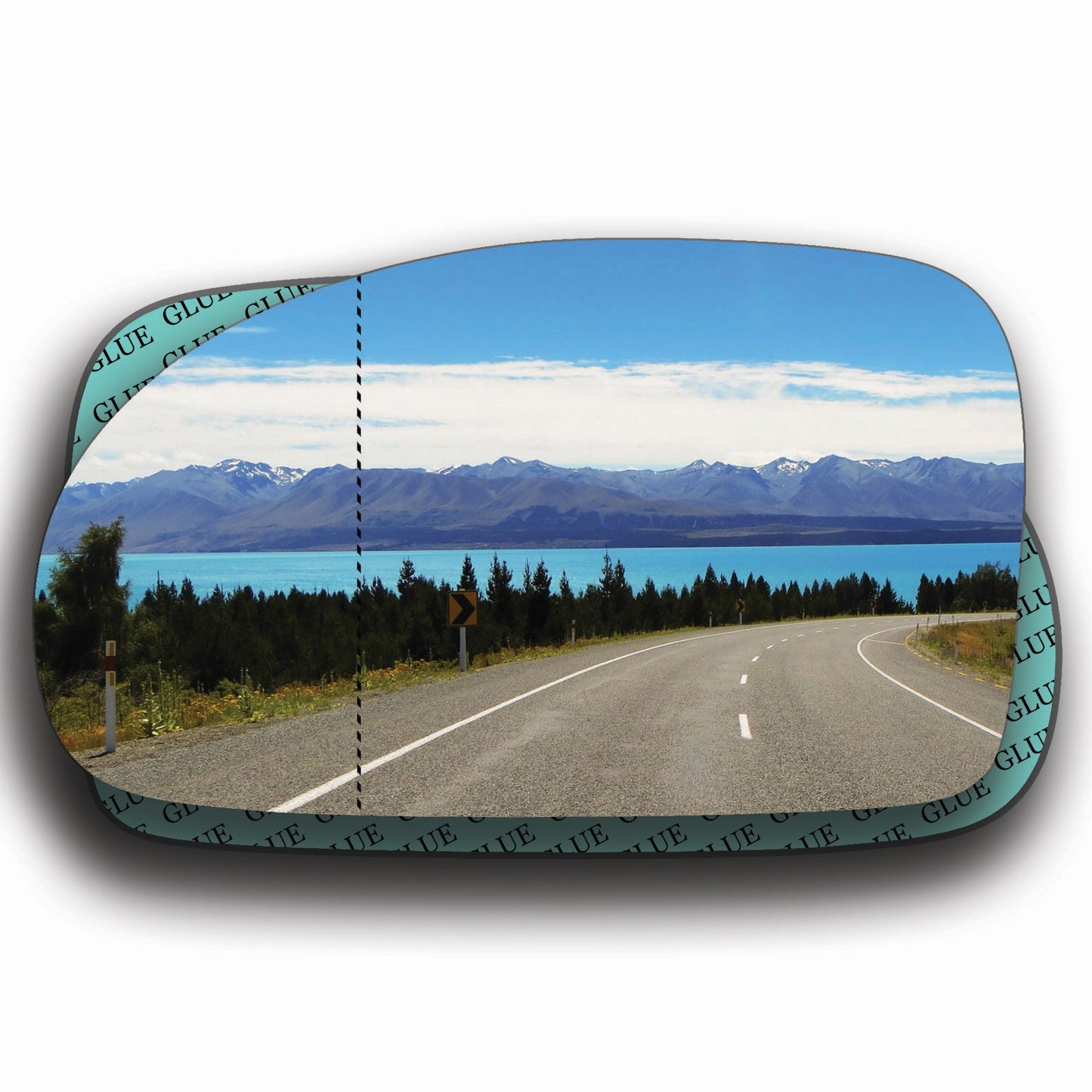 AGCP Spiegelglas für Mitsubishi 3000GT 1992 - 1999