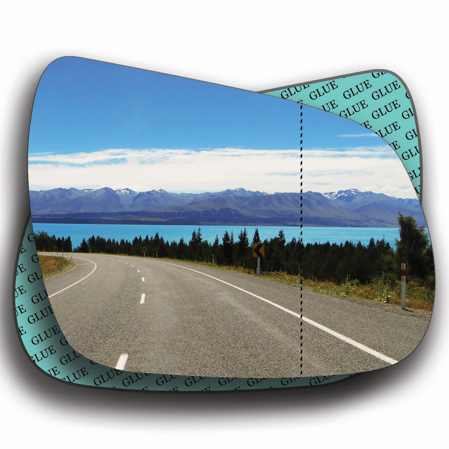 AGCP Spiegelglas für Kia Pro Cee'd 2008 - 2012