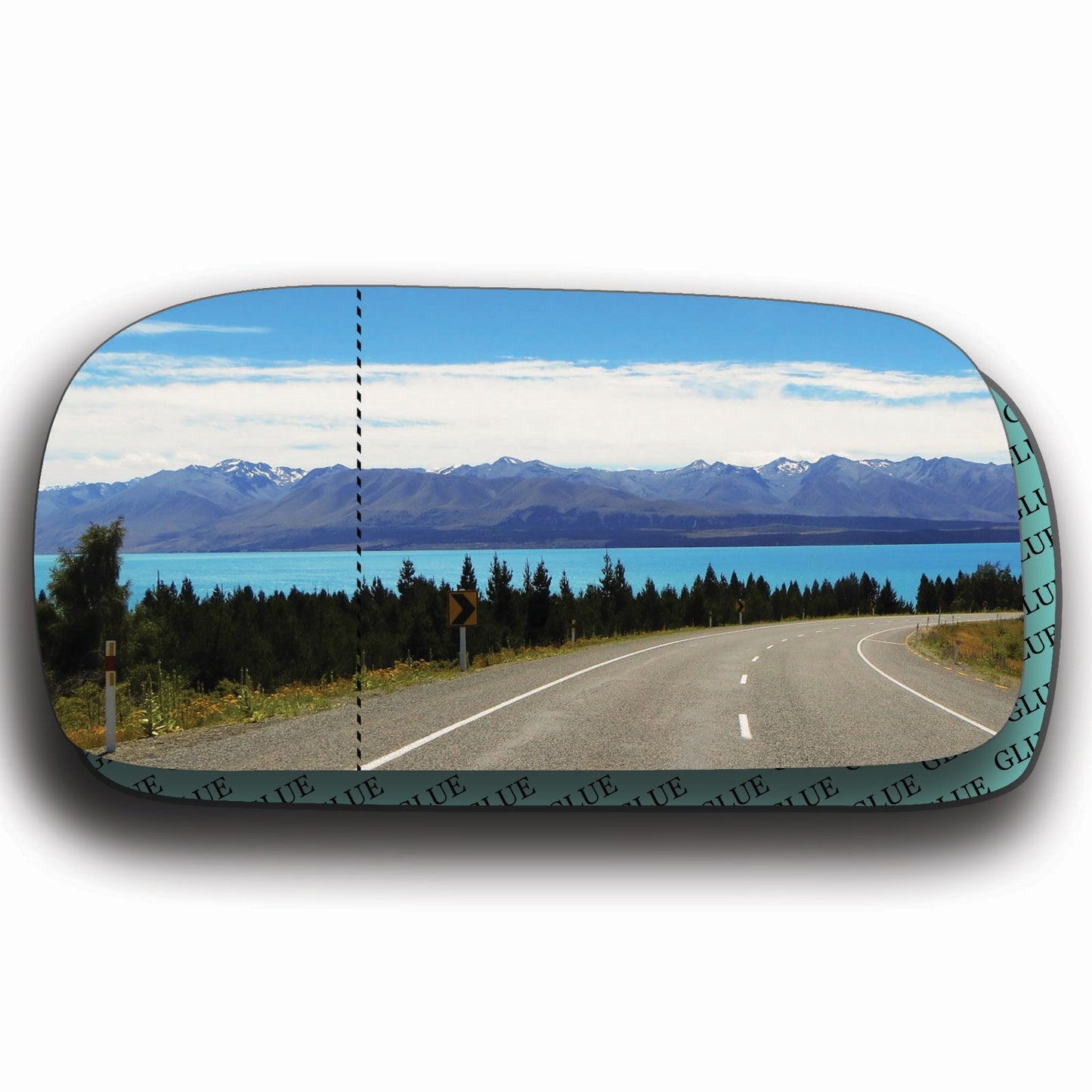 AGCP Spiegelglas für Toyota Camry 1991 - 1996
