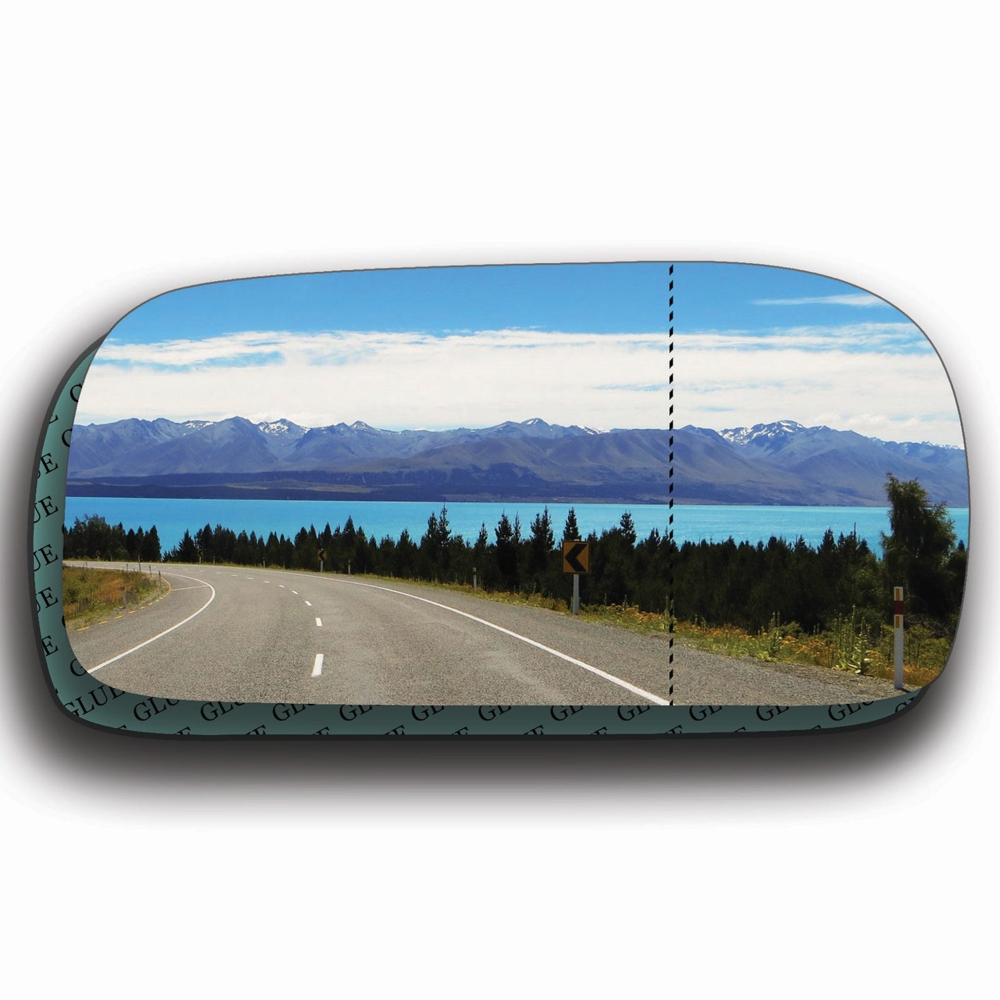AGCP Spiegelglas für Toyota Camry 1991 - 1996