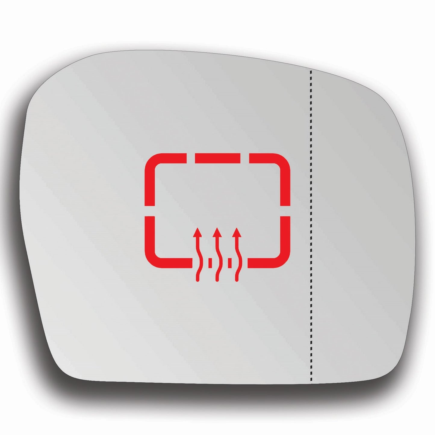 AGCP Spiegelglas Beheizt für Toyota Hilux 1997 - 2005