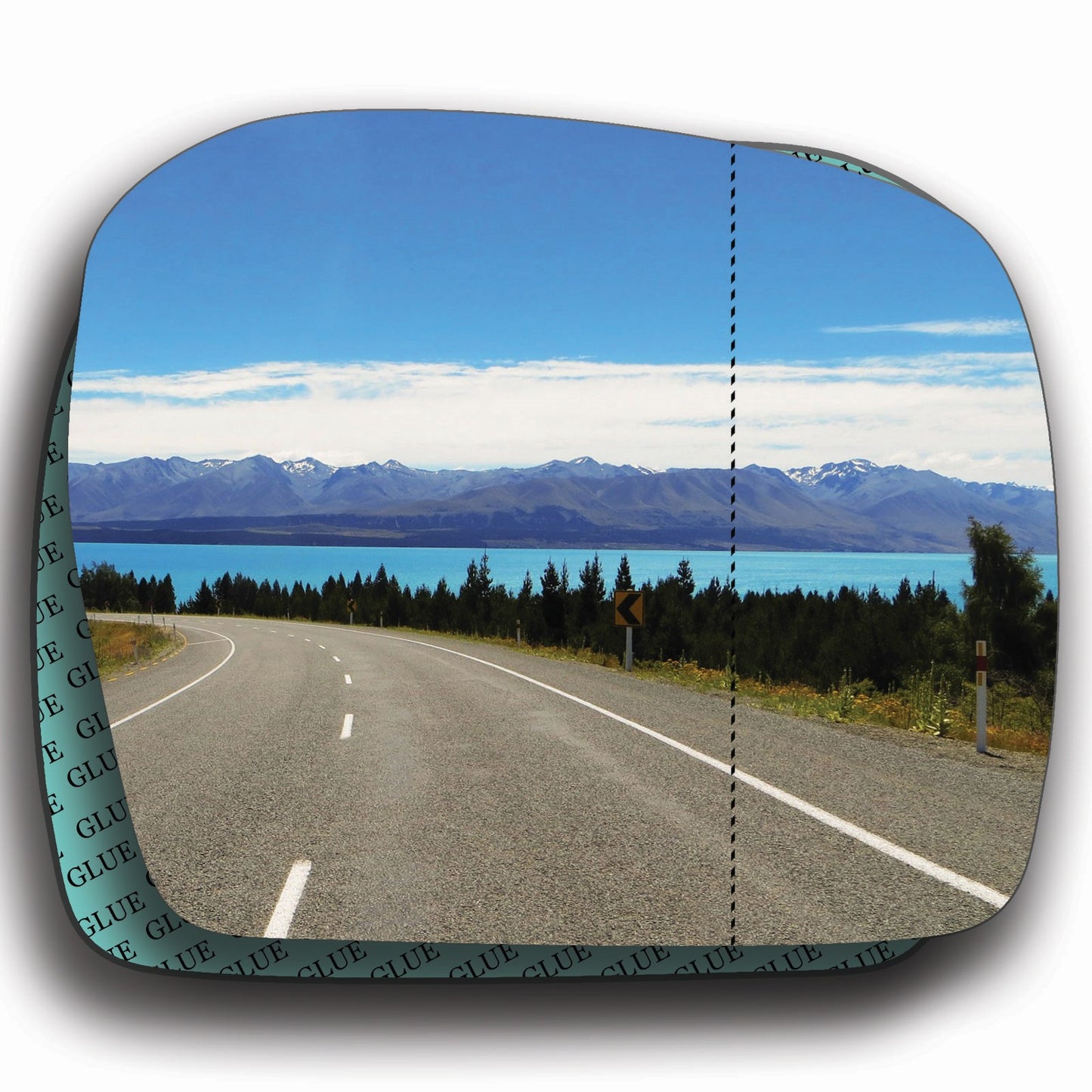 AGCP Spiegelglas für Toyota Hilux 1997 - 2005