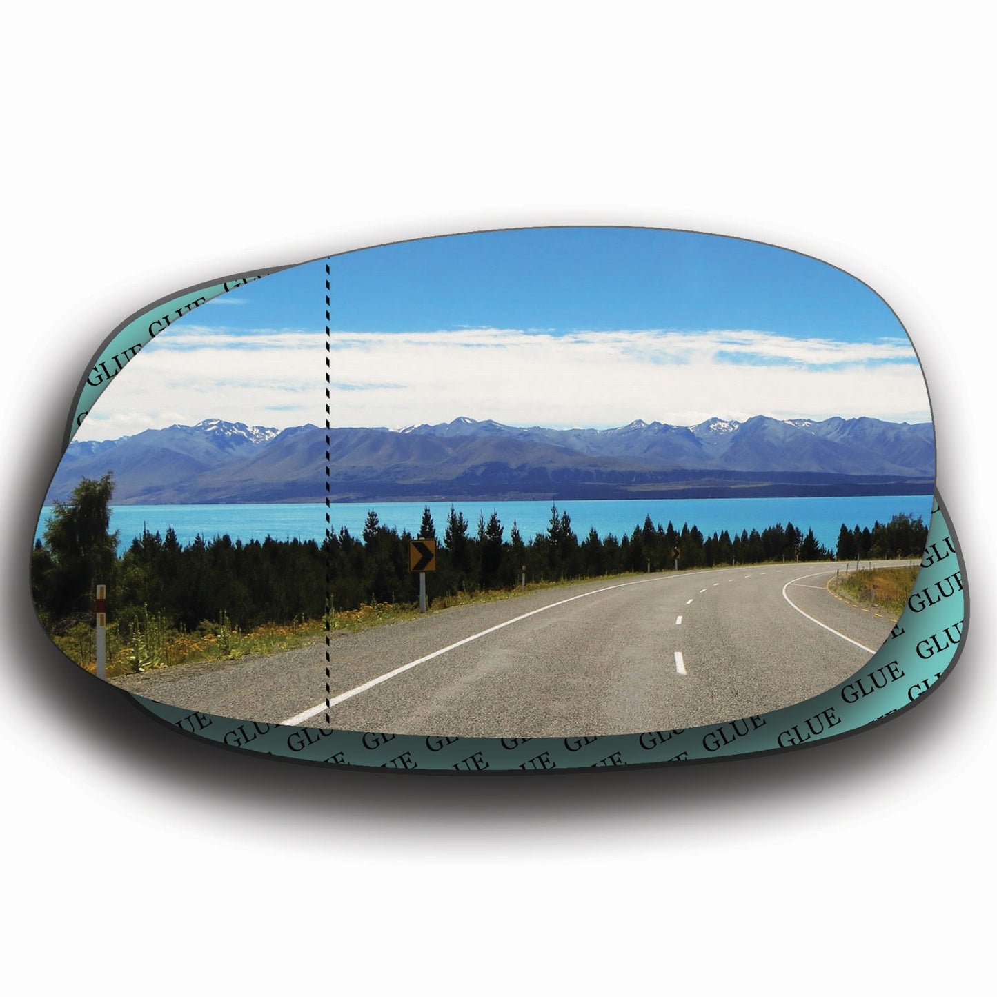 AGCP Spiegelglas für Honda Civic 5 1991 - 1995