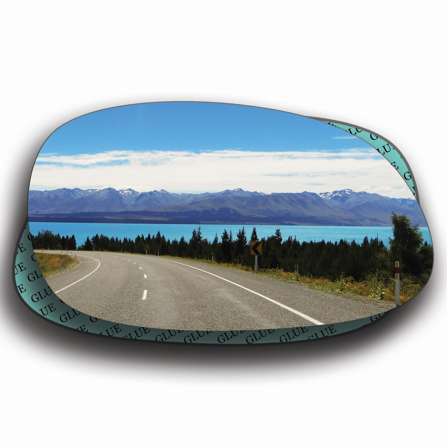 AGCP Spiegelglas für Honda Civic 5 1991 - 1995