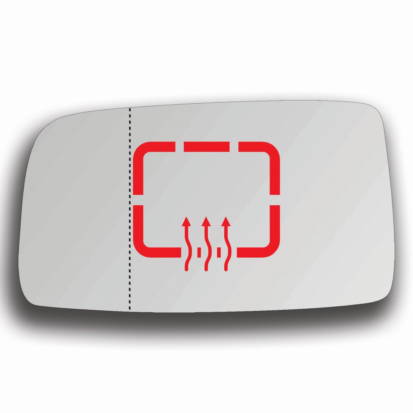 AGCP Spiegelglas Beheizt für Mitsubishi Lancer 2003 - 2007