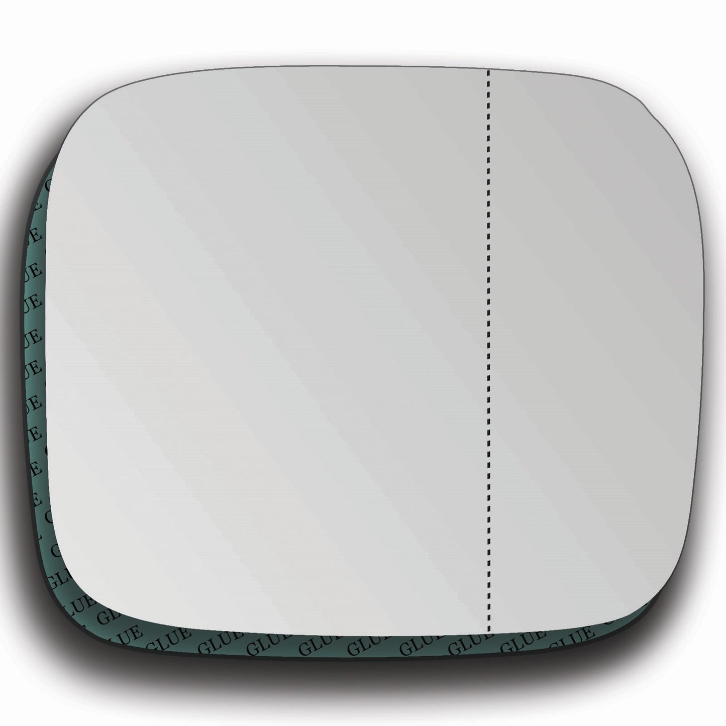 AGCP Spiegelglas für Mitsubishi Pajero 2000 - 2006