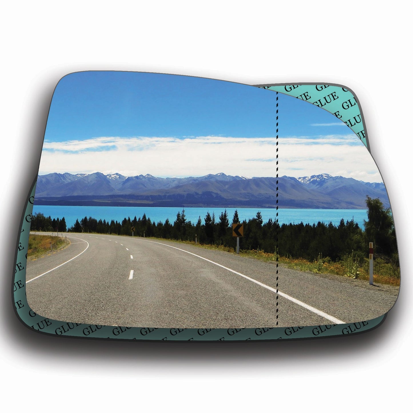 AGCP Spiegelglas für Kia Carens 2006 - 2013