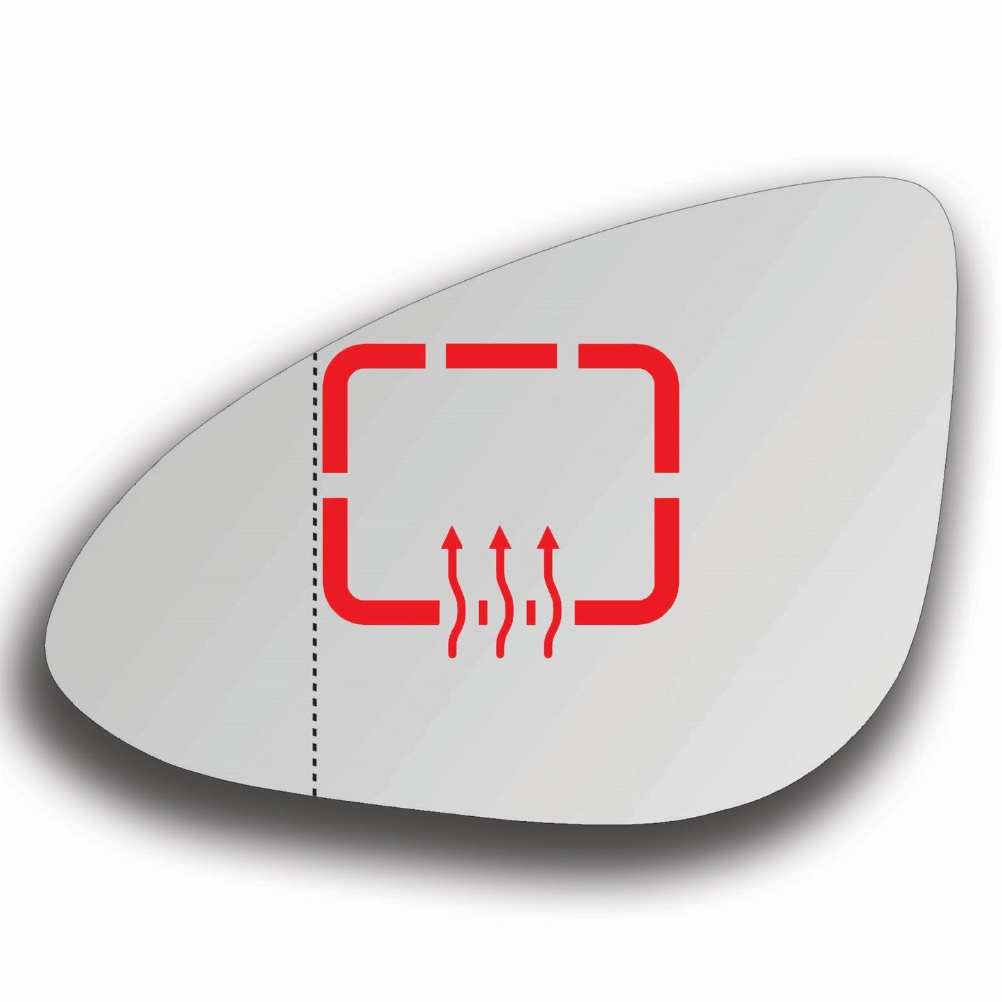 AGCP Spiegelglas Beheizt für Chevrolet Spark M400 2015 - 2022