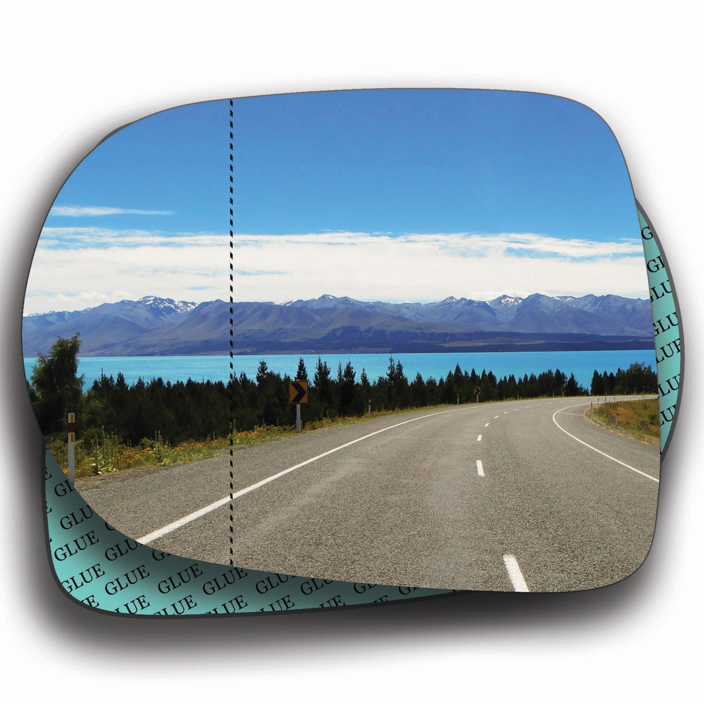 AGCP Spiegelglas für Lexus RX 2009 - 2015