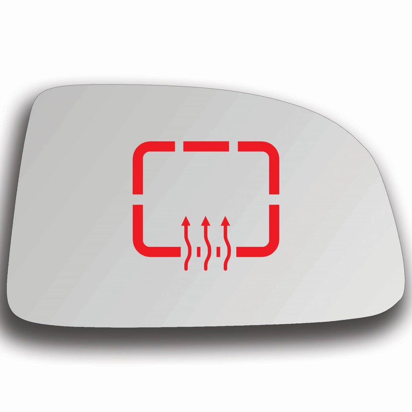 AGCP Spiegelglas Beheizt für Kia Rondo 2006 - 2013