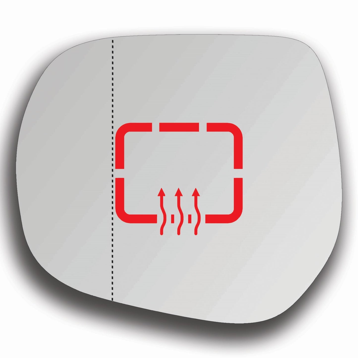 AGCP Spiegelglas Beheizt für Toyota Land Cruiser Prado J150 2010 - 2023