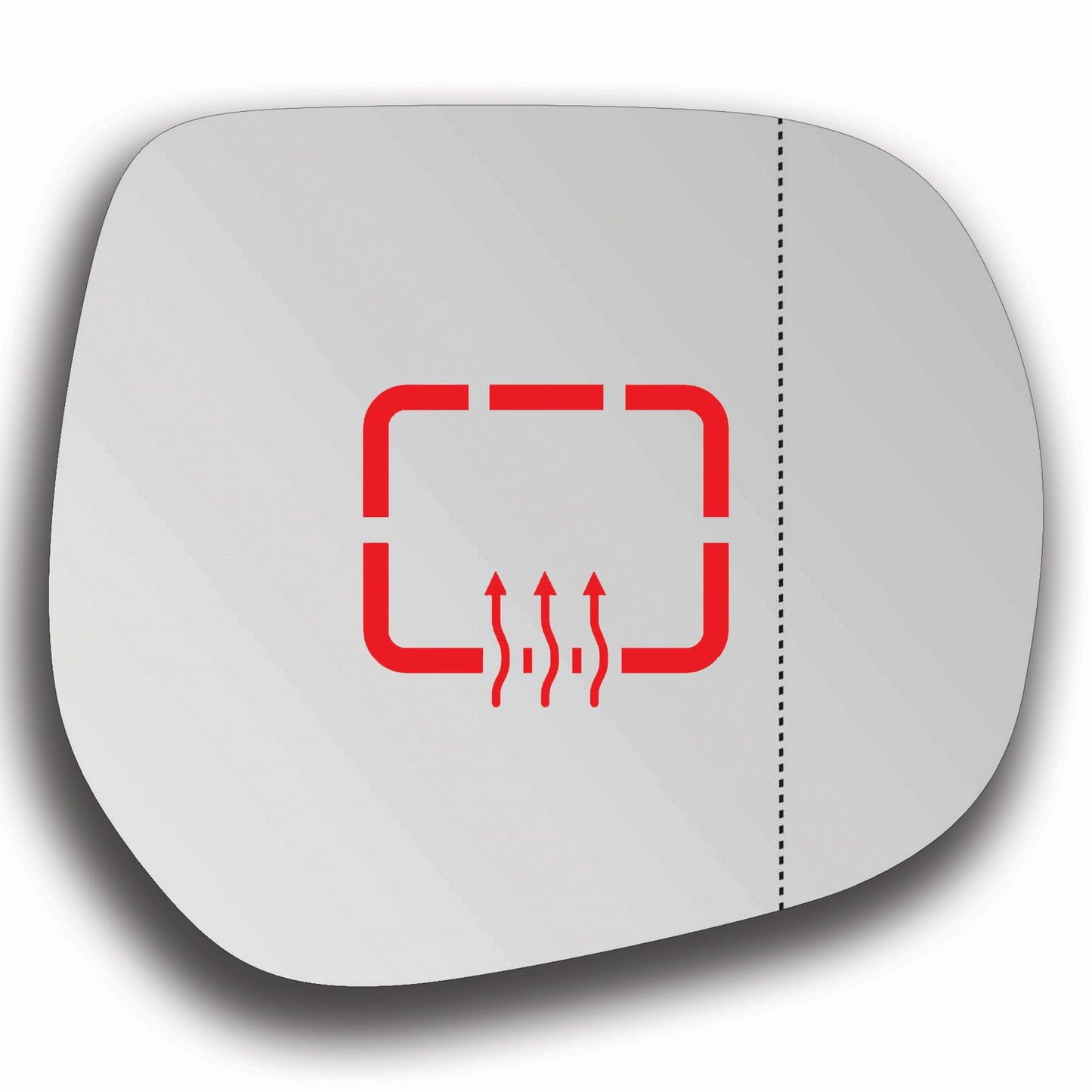 AGCP Spiegelglas Beheizt für Toyota Land Cruiser Prado J150 2010 - 2023