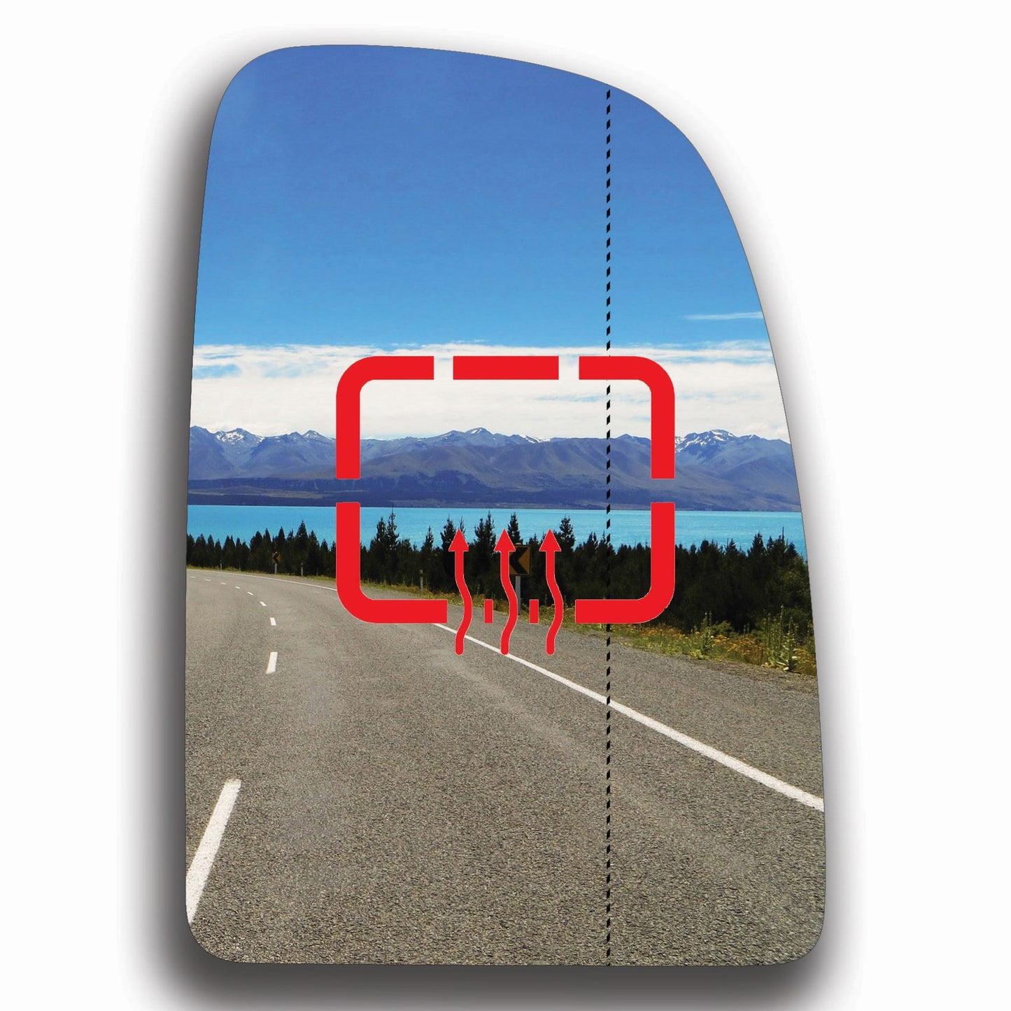 AGCP Spiegelglas Beheizt für Auto-Trail Expedition 2013 - 2025