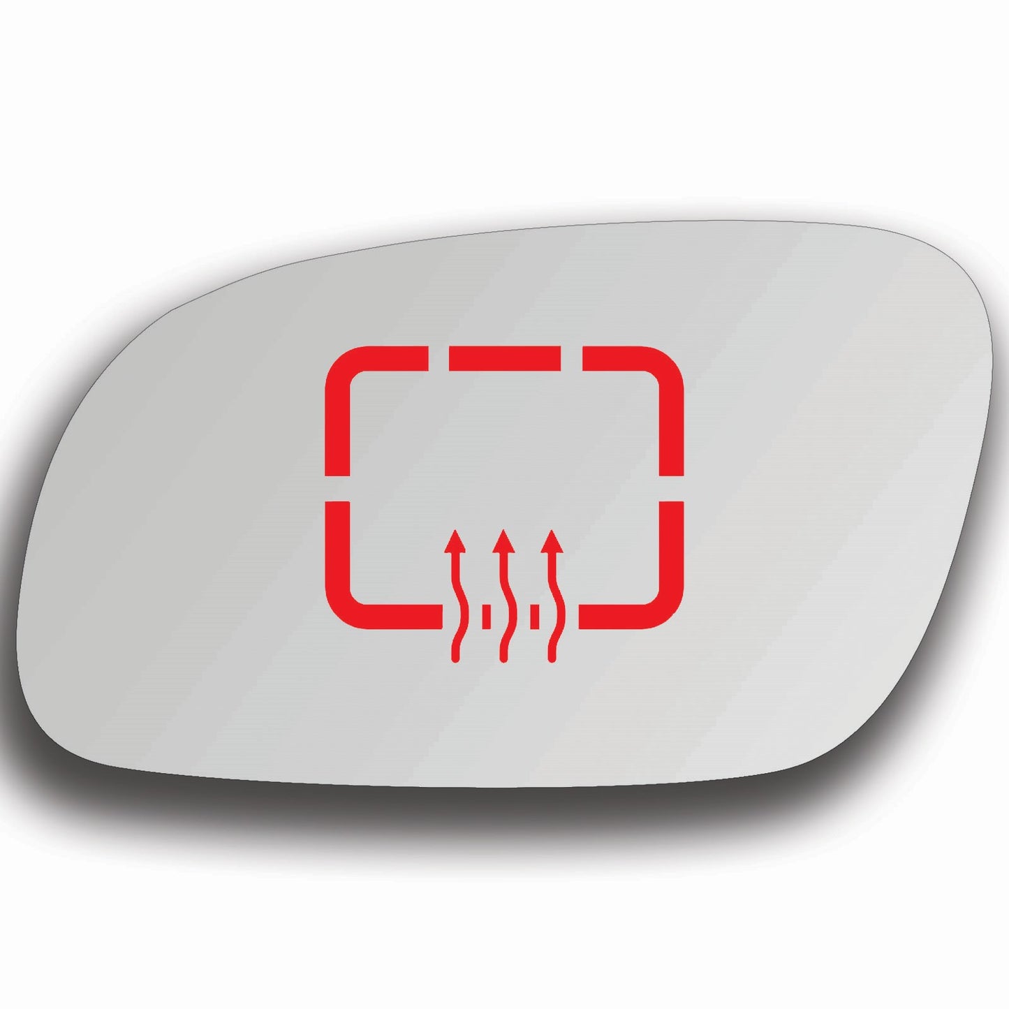 AGCP Spiegelglas Beheizt für Volkswagen Touran 2003 - 2010