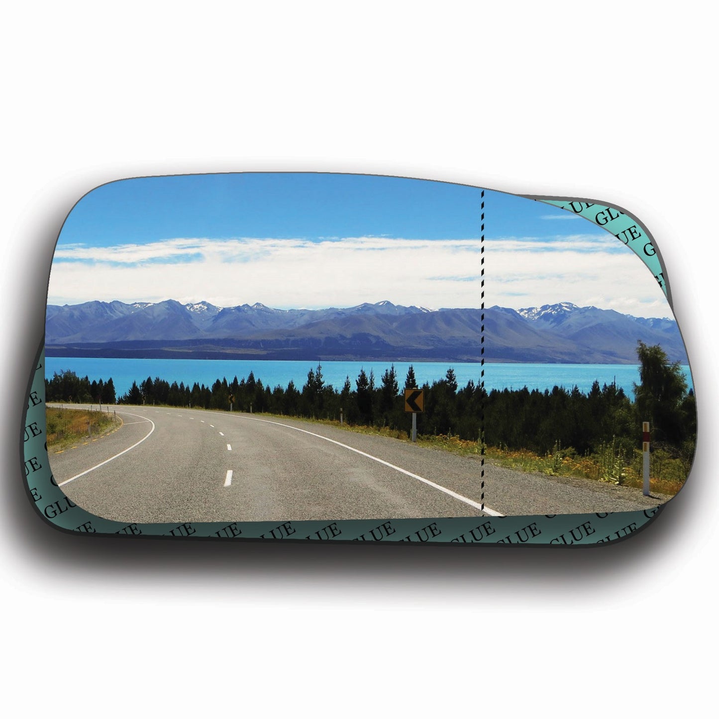 AGCP Spiegelglas für Chevrolet TrailBlazer 2002 - 2009