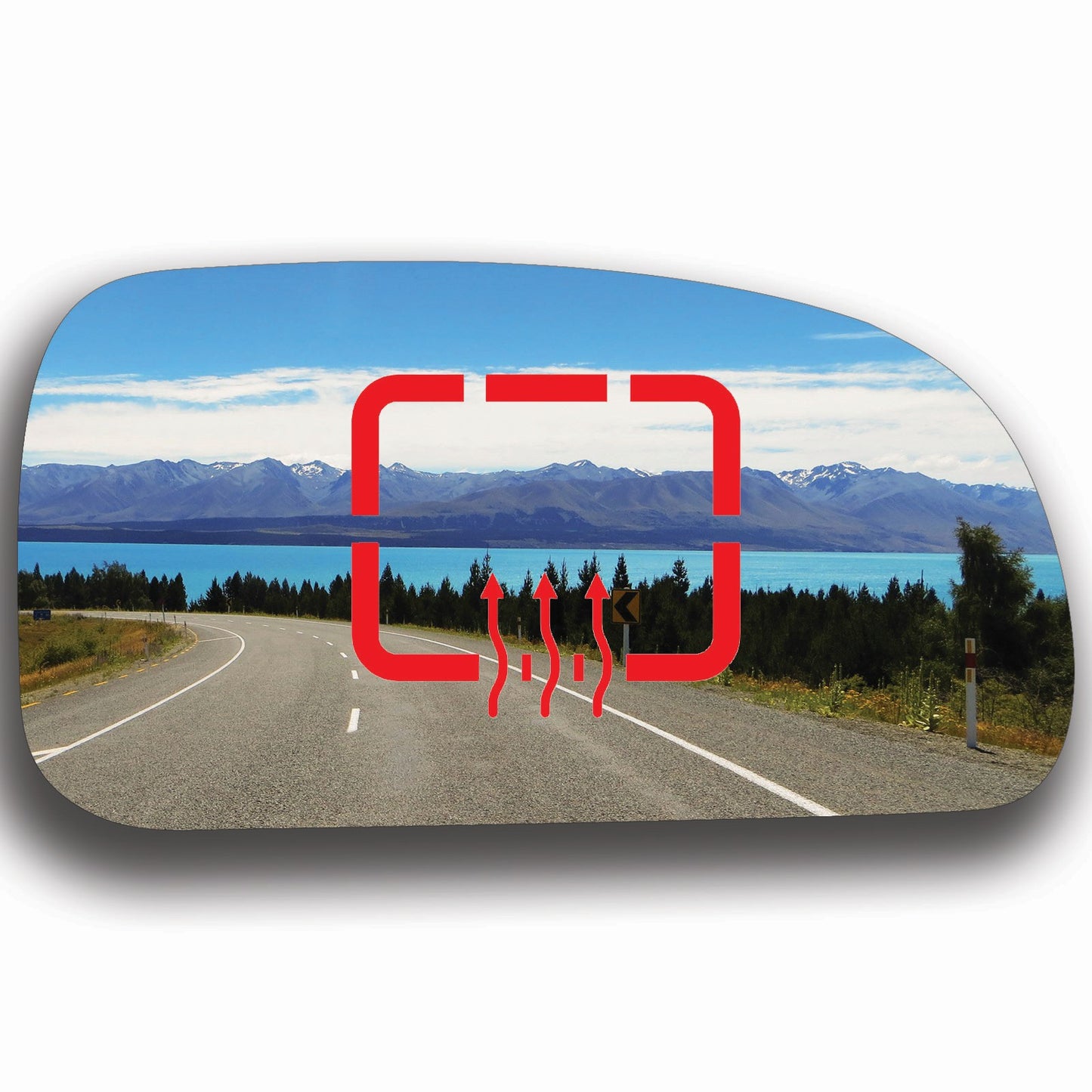 AGCP Spiegelglas Beheizt für GMC Envoy 2002 - 2009