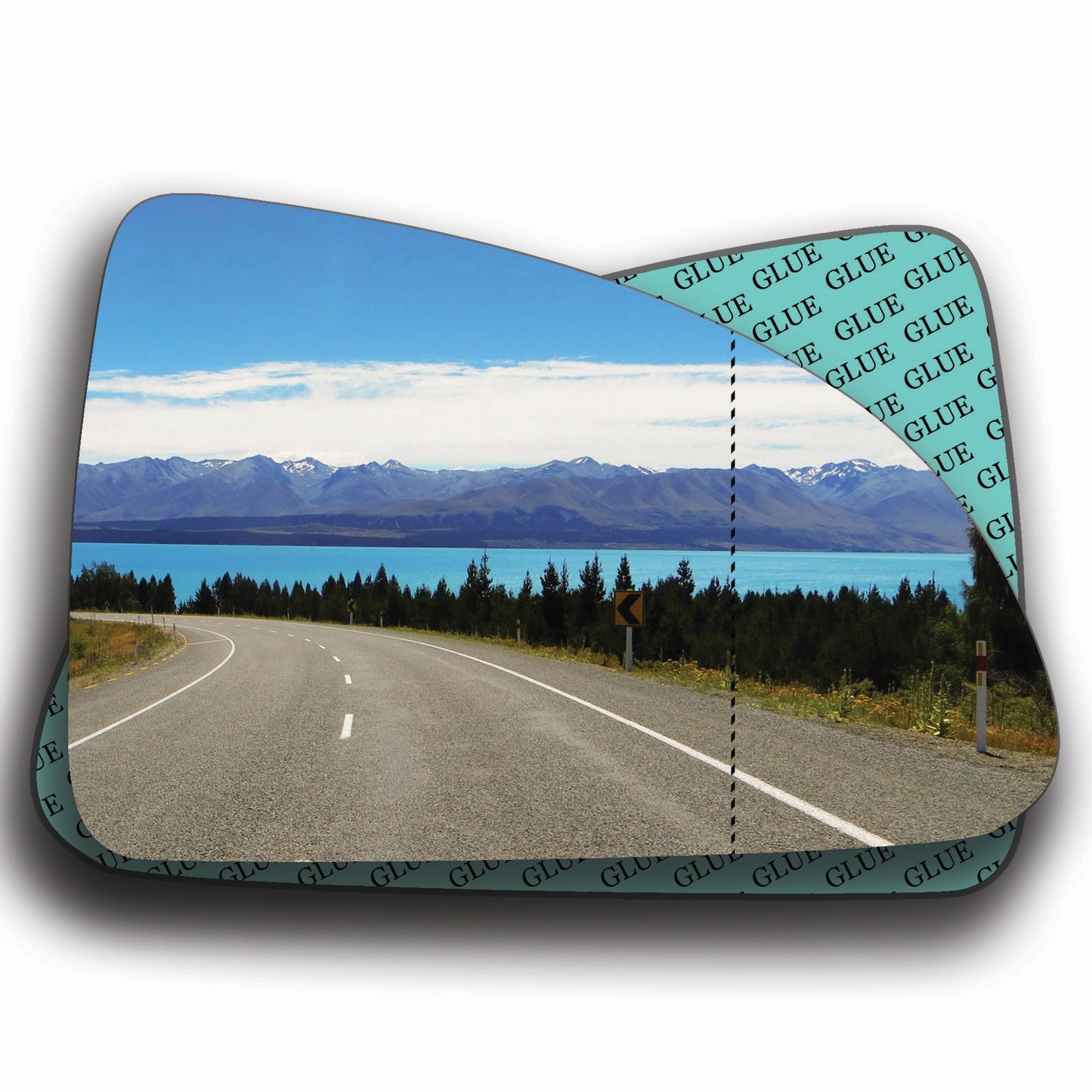 AGCP Spiegelglas für Pontiac G5 2007 - 2010