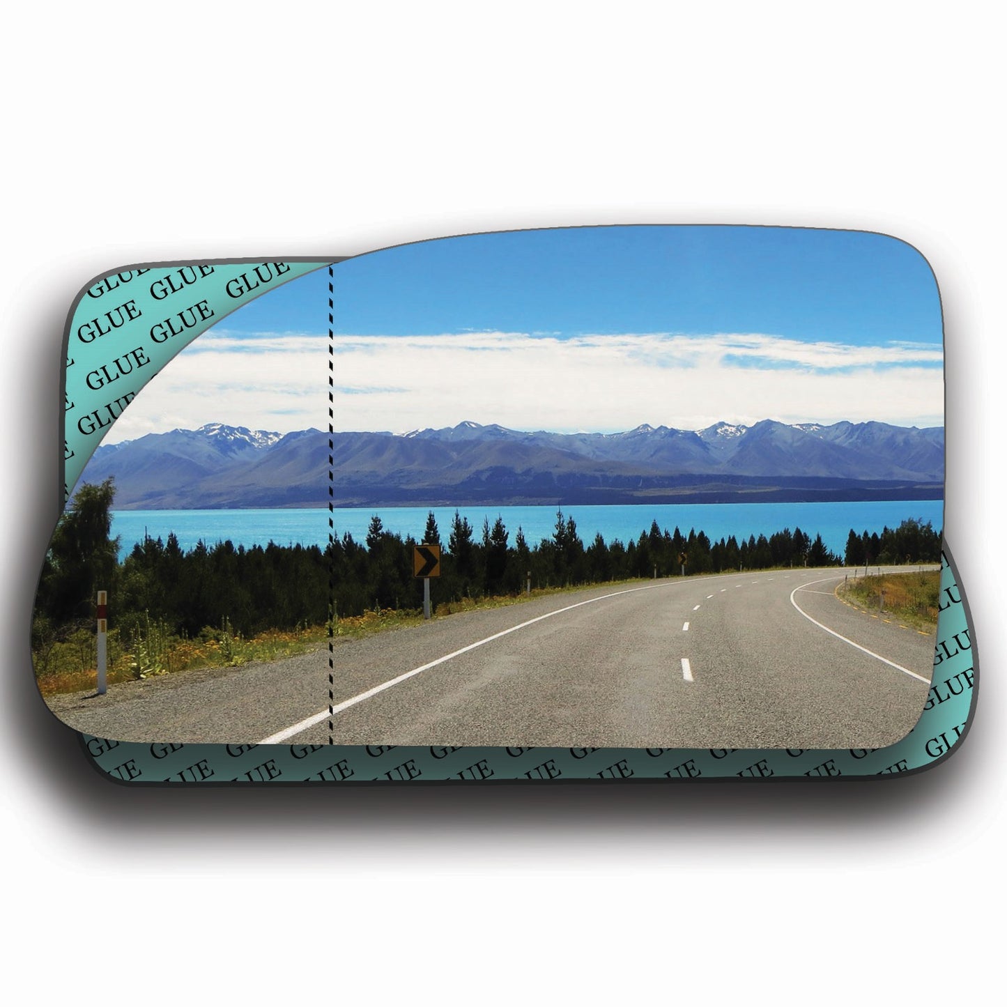 AGCP Spiegelglas für Chevrolet Equinox 2005 - 2009