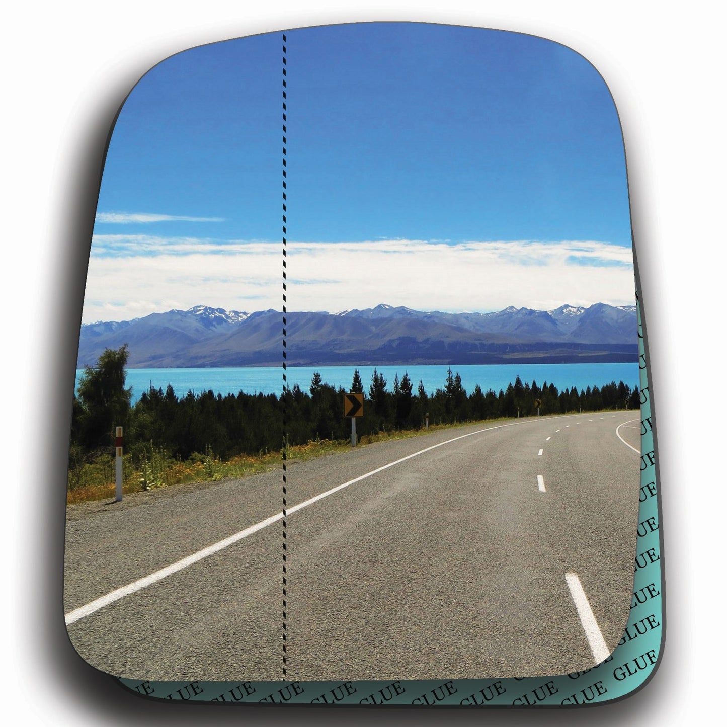 AGCP Spiegelglas für Chevrolet Express 2003 - 2007