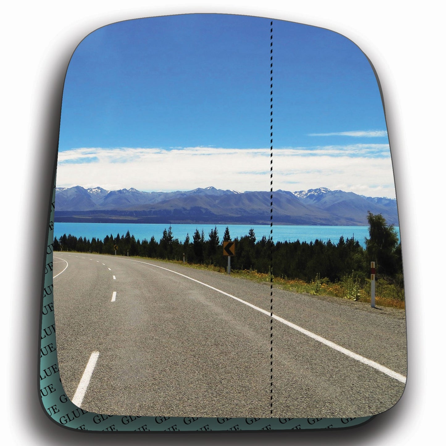 AGCP Spiegelglas für Chevrolet Express 2003 - 2007