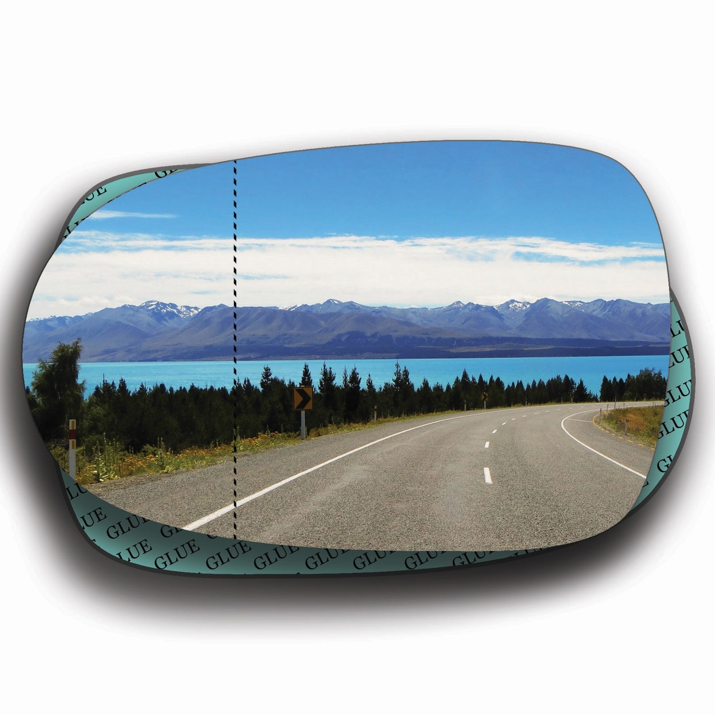 AGCP Spiegelglas für Nissan Sentra 2000 - 2006