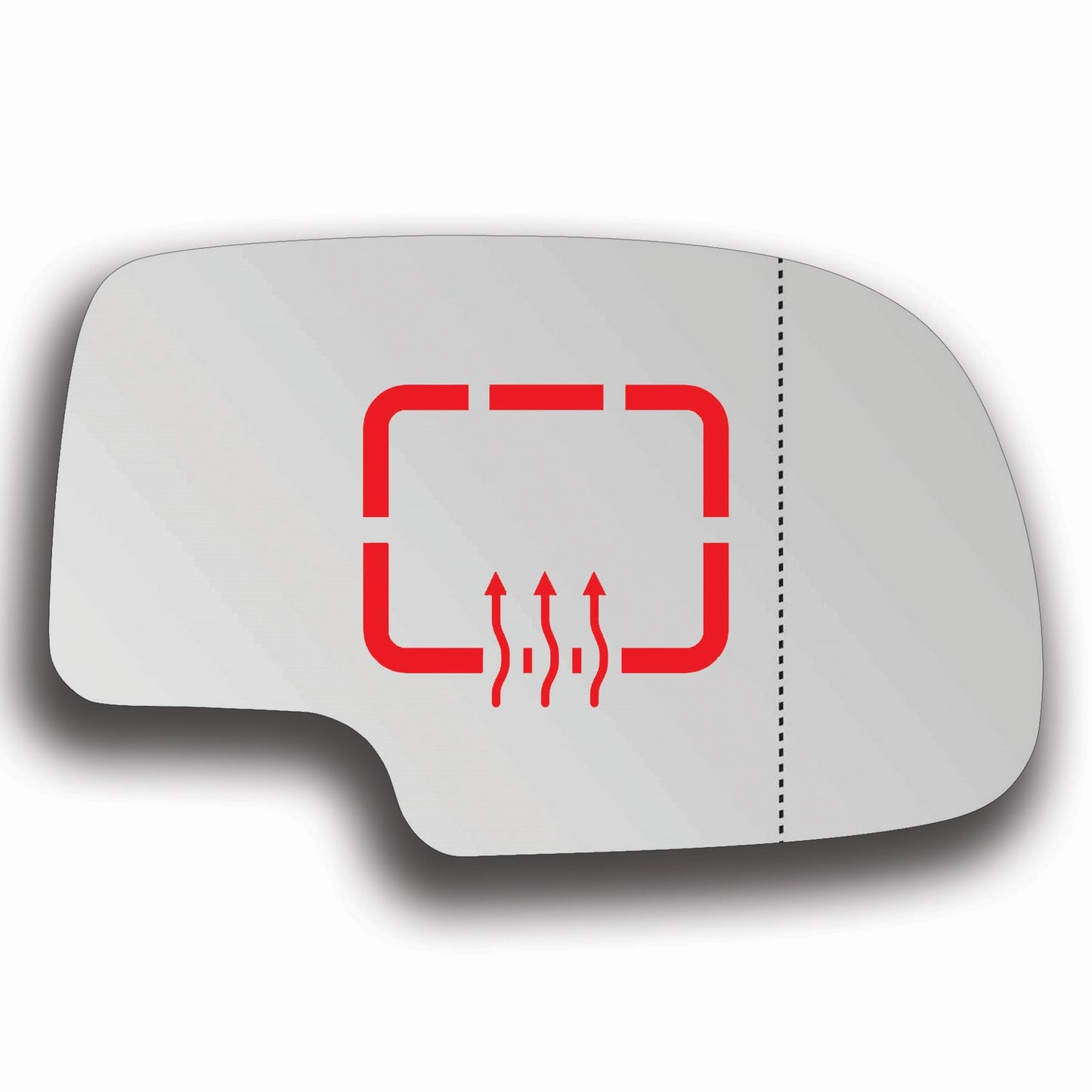 AGCP Spiegelglas Beheizt für GMC Sierra 2006 - 2007