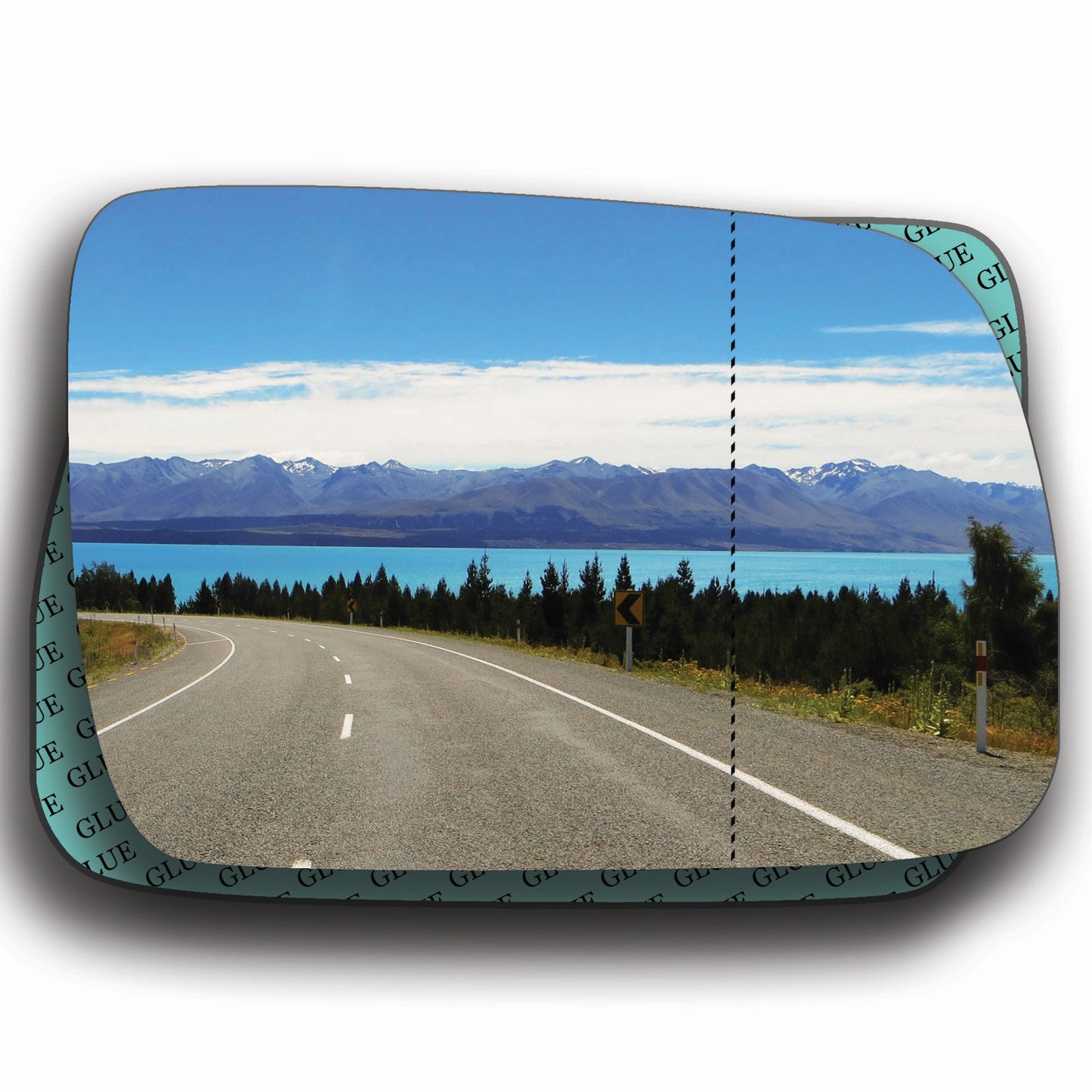 AGCP Spiegelglas für Jeep Grand Cherokee ZJ 1996 - 1999