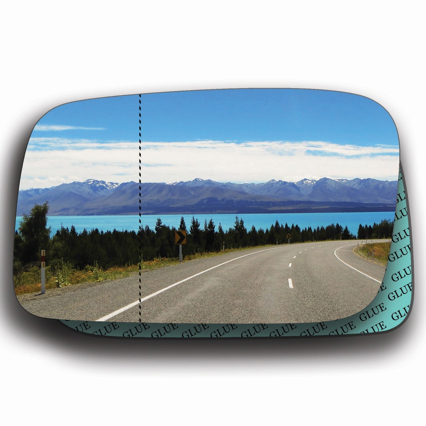 AGCP Spiegelglas für Acura TL 2009 - 2014