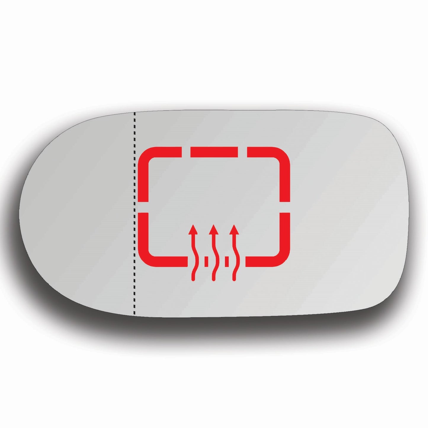 AGCP Spiegelglas Beheizt für Fiat Albea 2002 - 2012