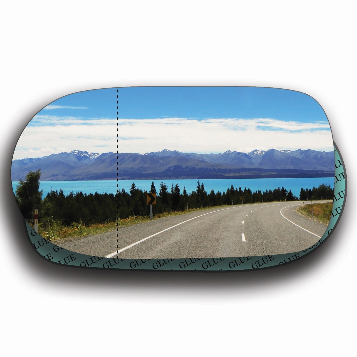 AGCP Spiegelglas für Fiat Palio 1 2001 - 2011