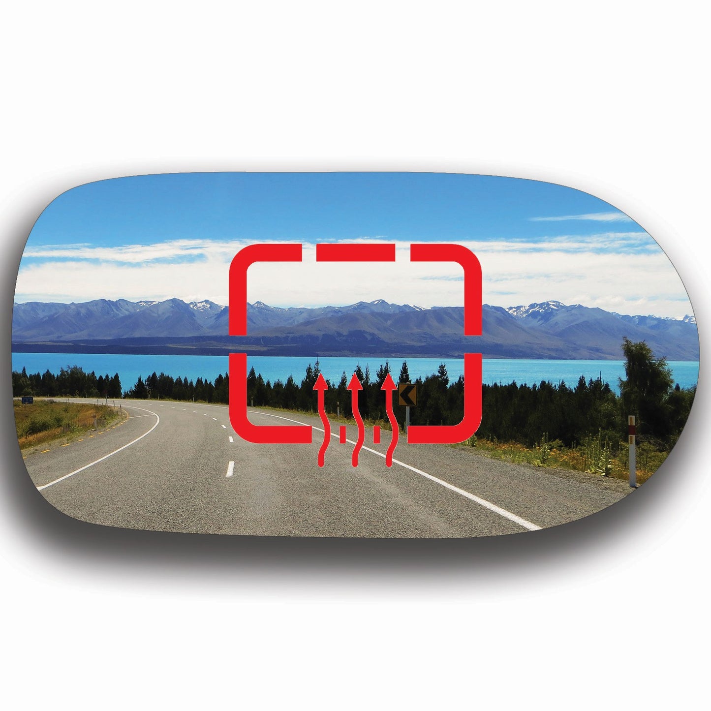 AGCP Spiegelglas Beheizt für Fiat Albea 2002 - 2012