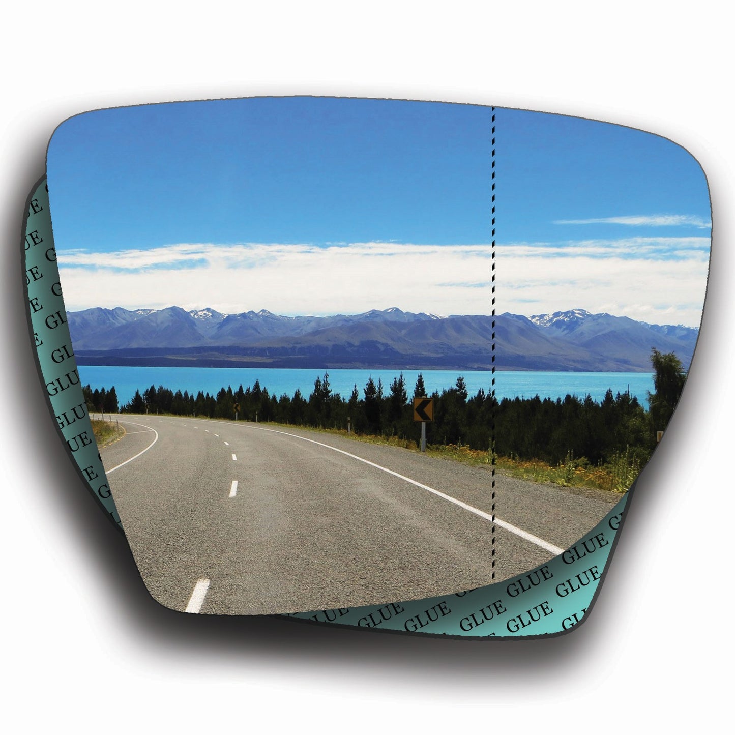 AGCP Spiegelglas für Nissan Micra K14 2016 - 2022