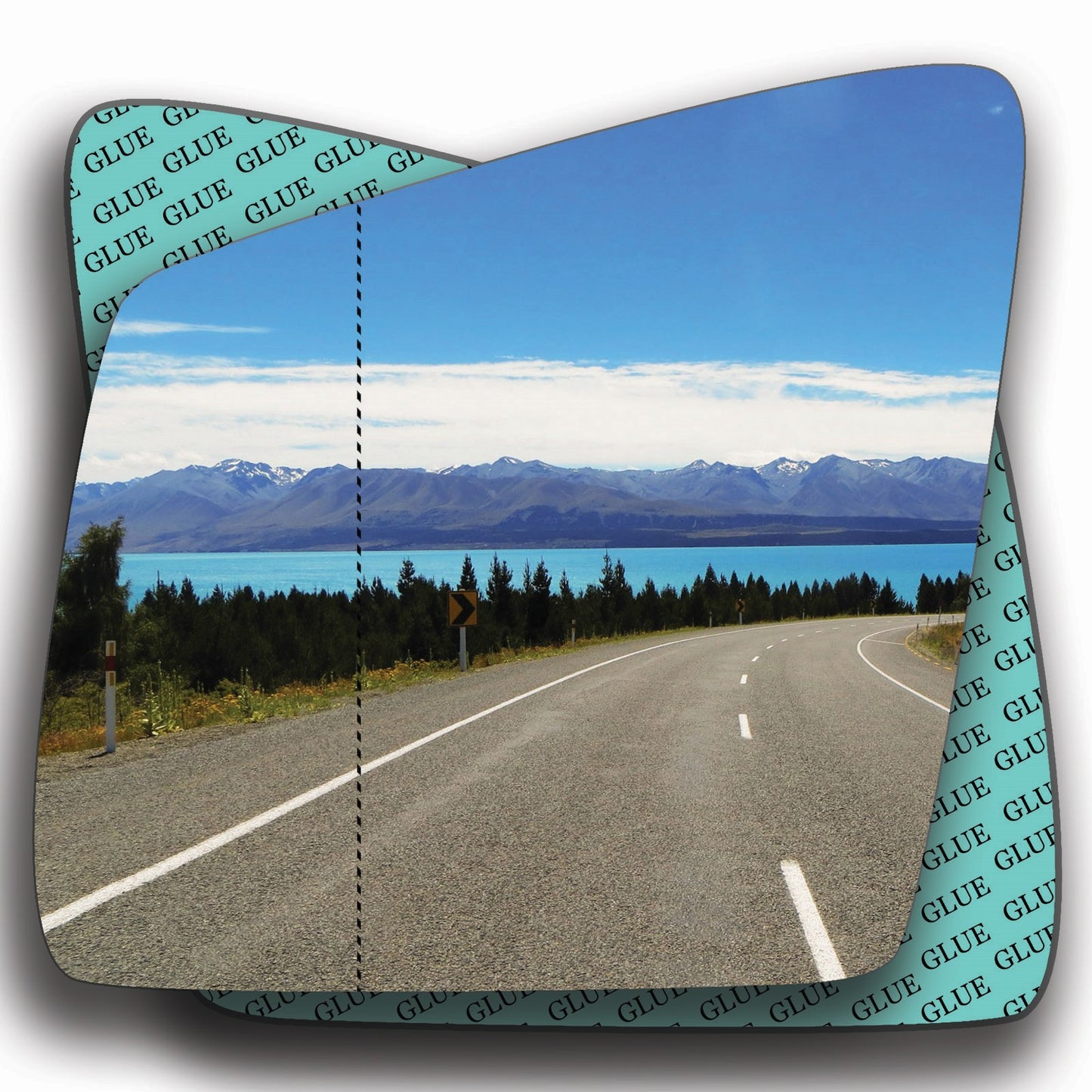 AGCP Spiegelglas für Mercedes GL X166 2012 - 2019