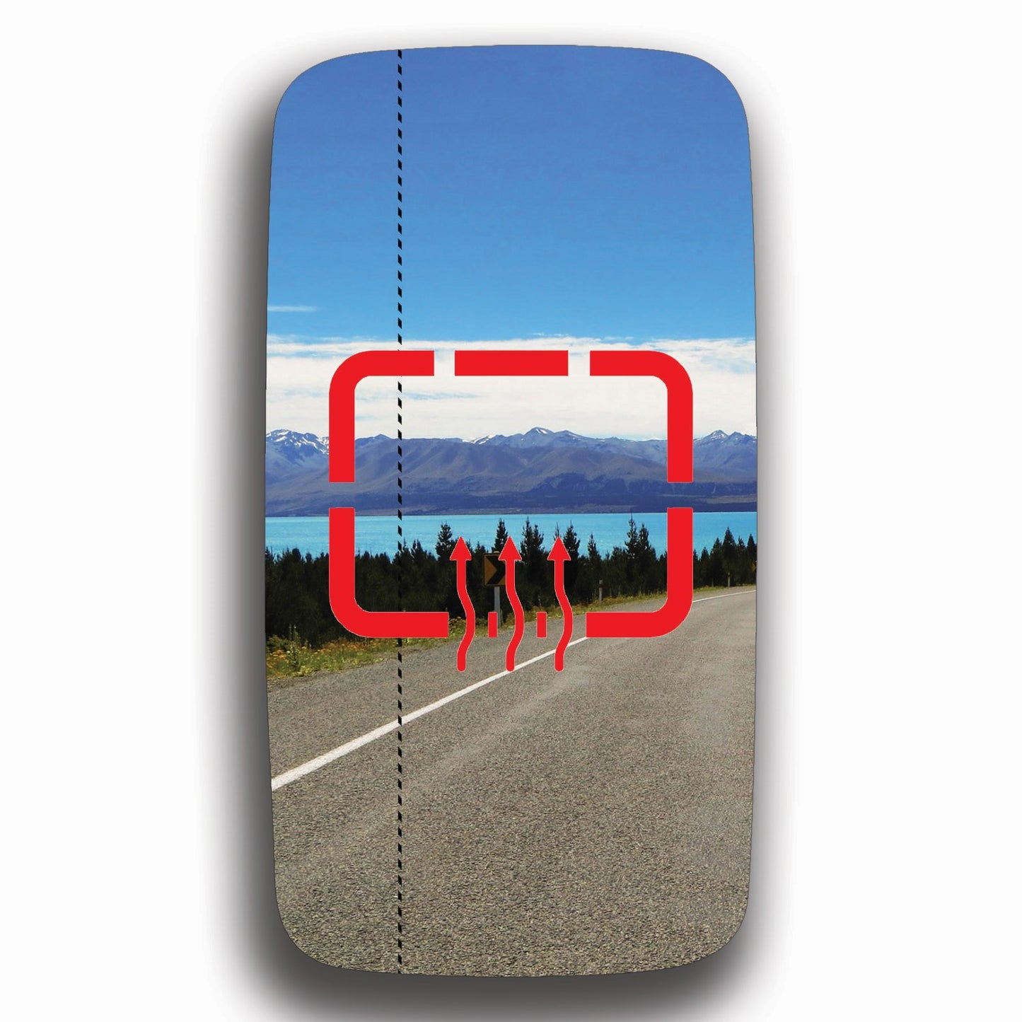AGCP Spiegelglas Beheizt für Renault Mascott 1999 - 2010