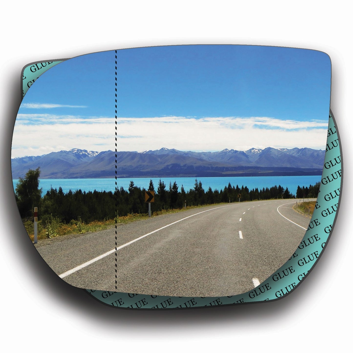 AGCP Spiegelglas für Hyundai Santa Fe 2012 - 2018