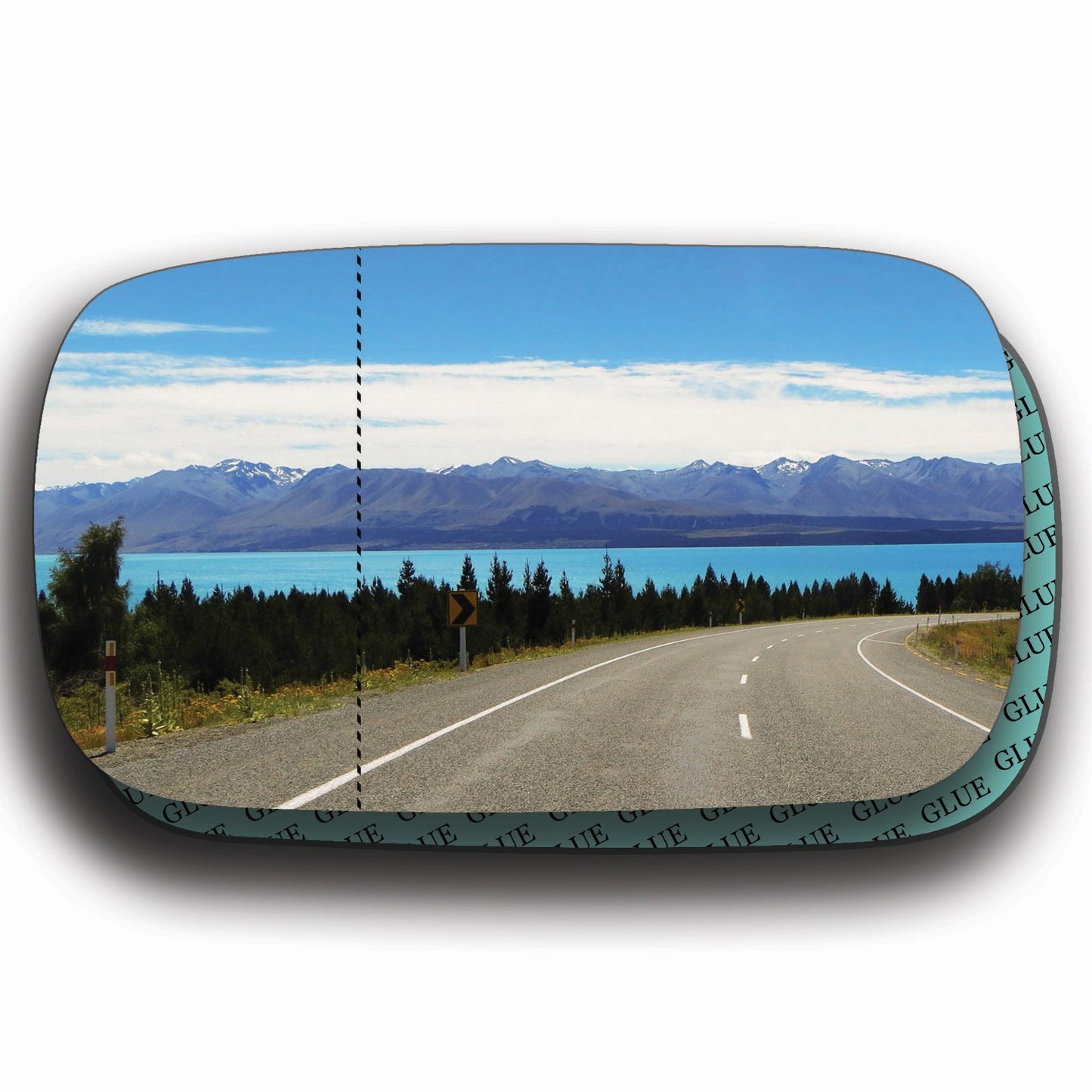AGCP Spiegelglas für Fiat Siena 1996 - 2001