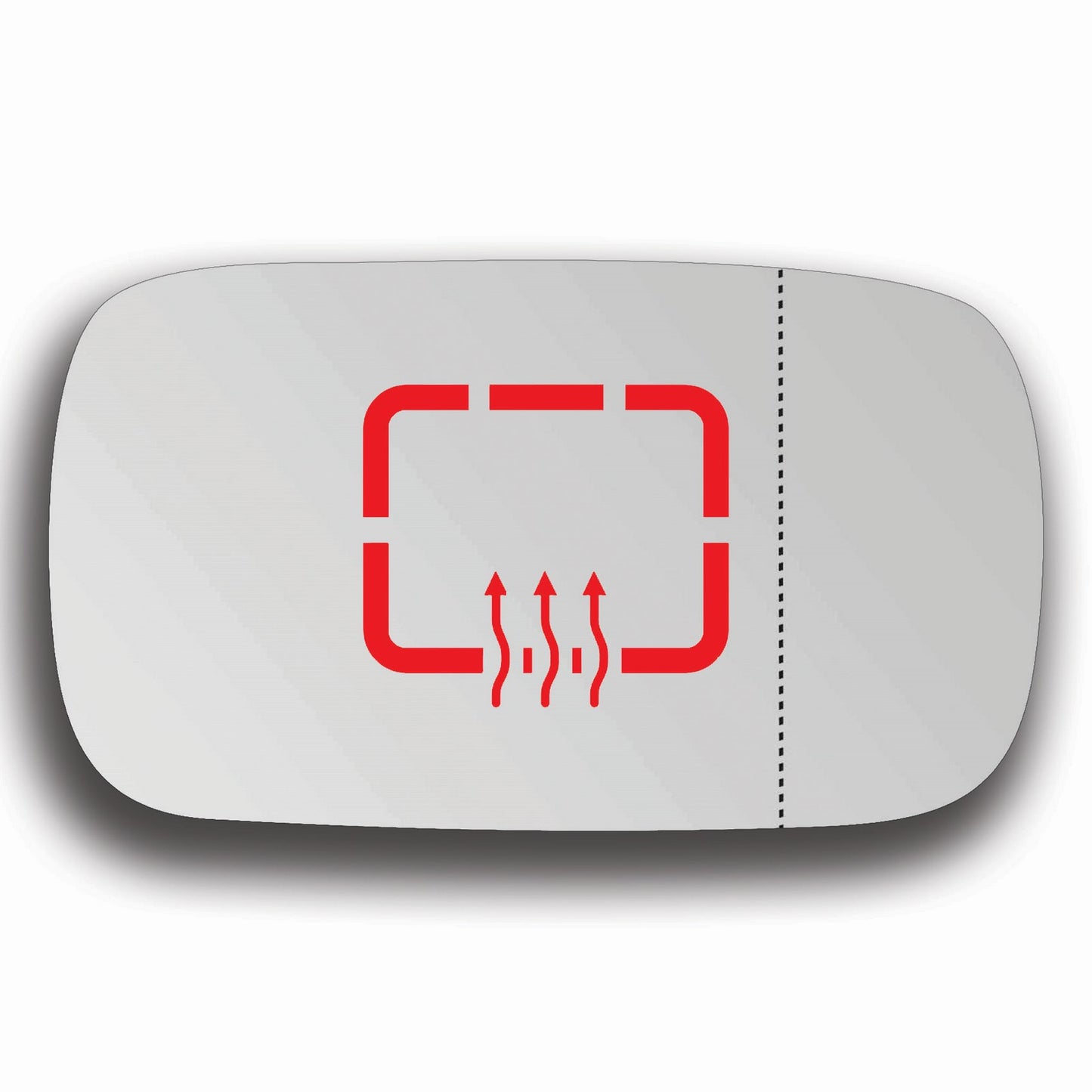 AGCP Spiegelglas Beheizt für Fiat Punto 1 1993 - 2000